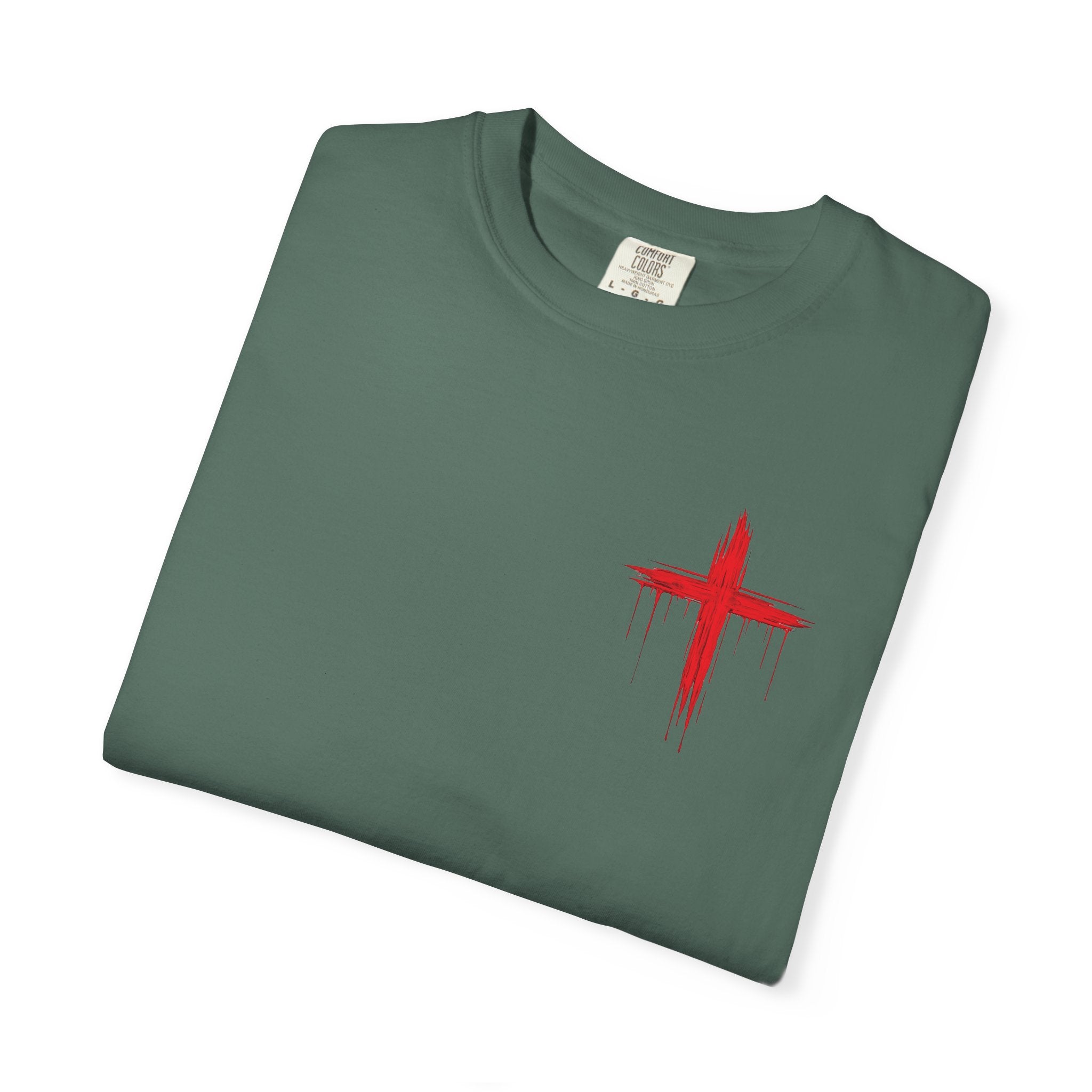 "Ke Koko Wale Nō o Iesu" — (Only By The Blood of Jesus) Christian Cross T-Shirt