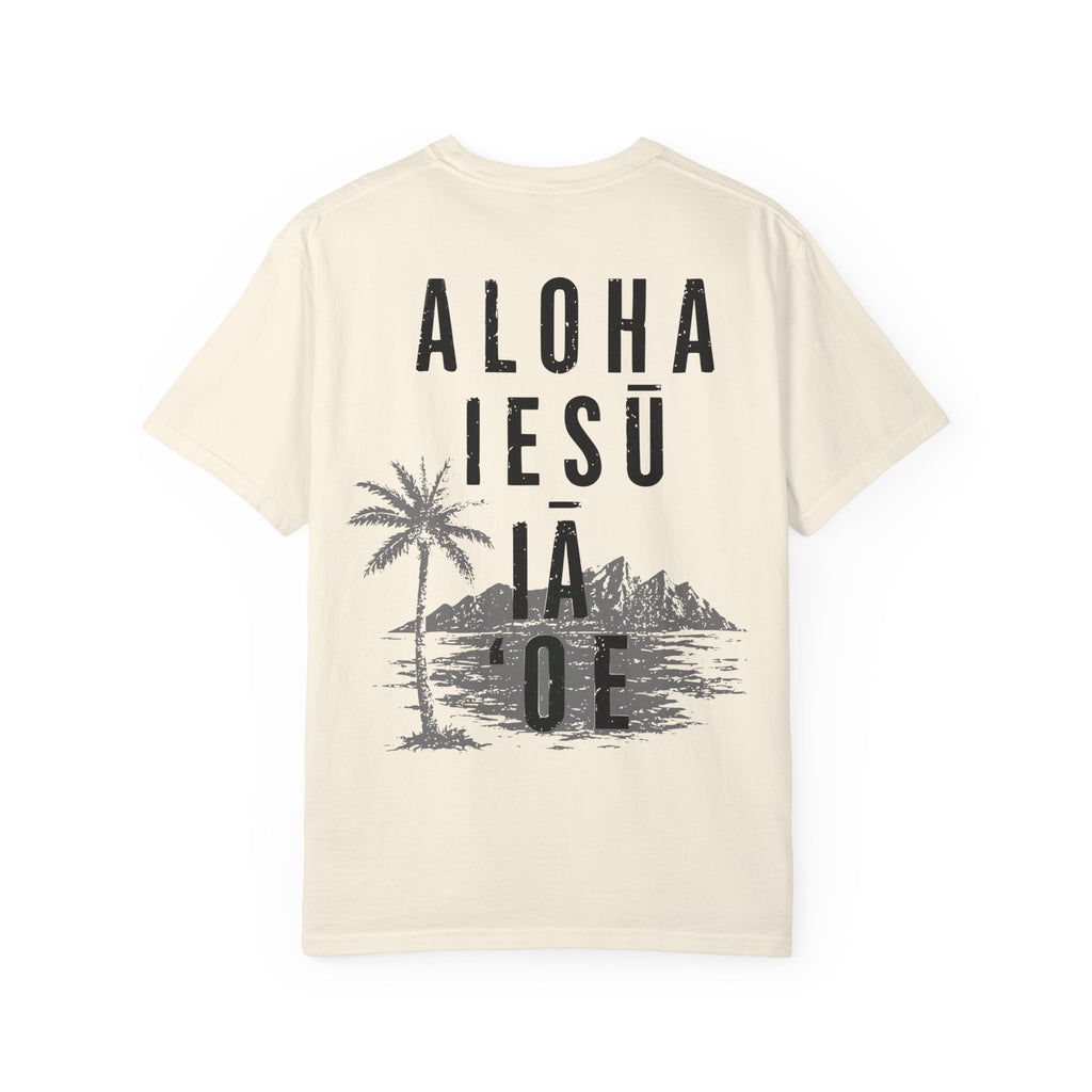 Christian T-Shirt | Aloha Iesu Ia ʻOe | Jesus Loves You in Hawaiian | Kingdom of Iesu