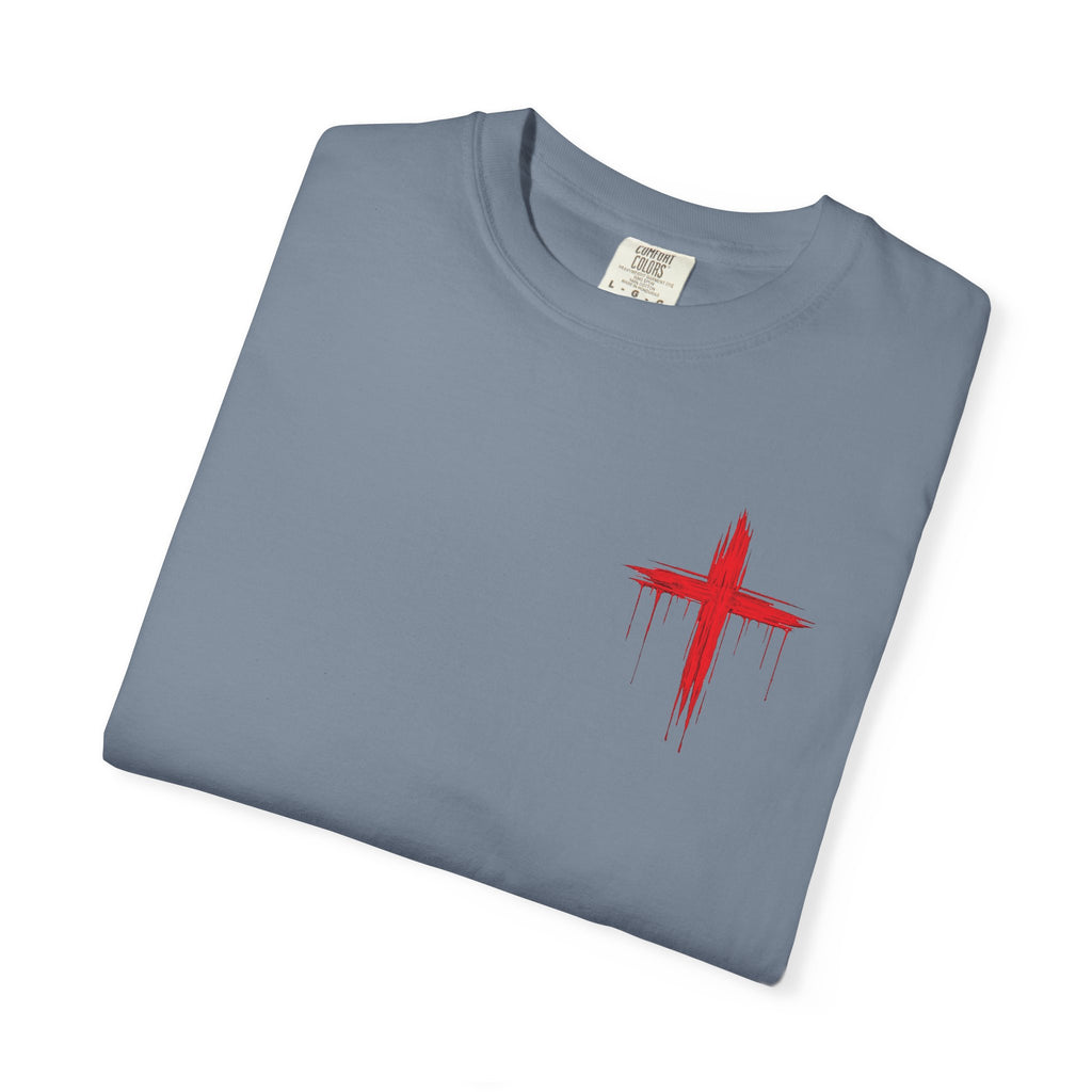 "Ke Koko Wale Nō o Iesu" — (Only By The Blood of Jesus) Christian Cross T-Shirt