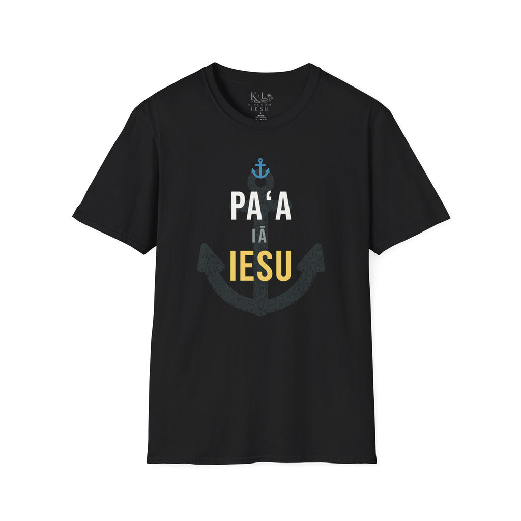 Paʻa iā Iesu — Anchored in Jesus T-Shirt