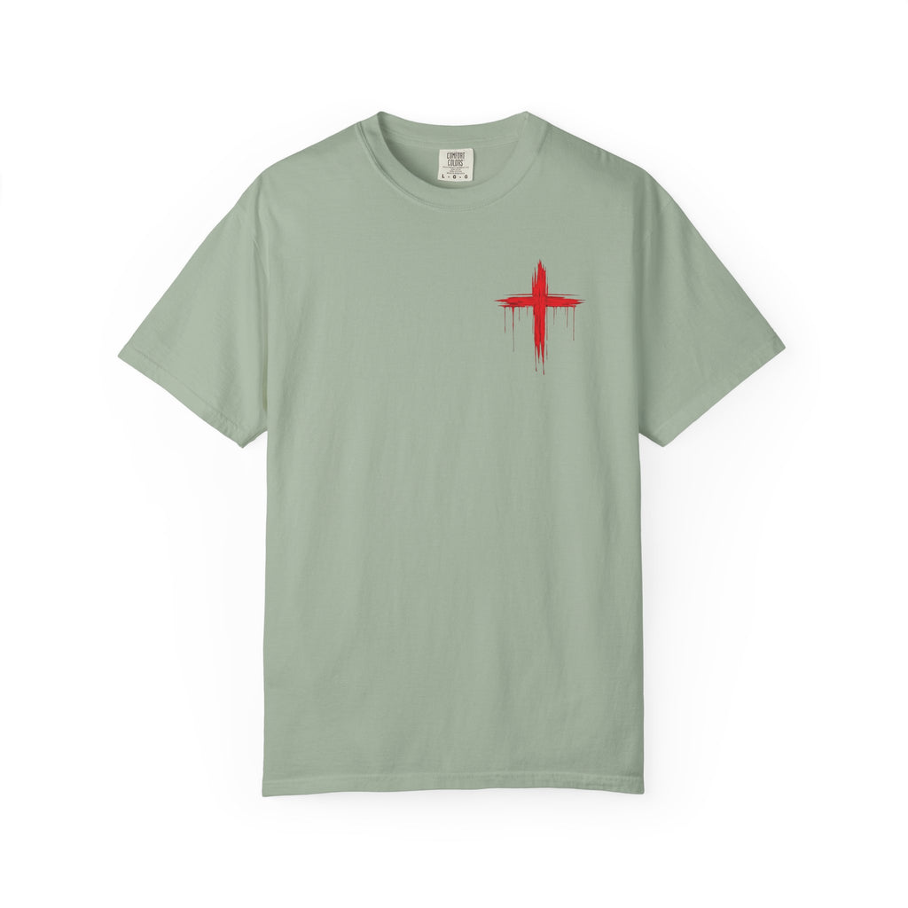 "Ke Koko Wale Nō o Iesu" — (Only By The Blood of Jesus) Christian Cross T-Shirt