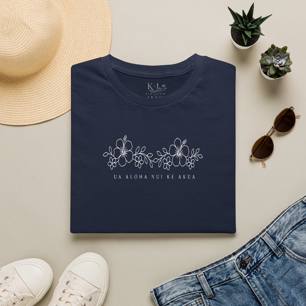 'Ua Aloha Nui ke Akua' — For God So Loved | Kingdom of Iesu Tee