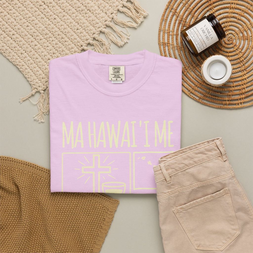 "Ma Hawaiʻi Me Ma Ka Lani" — In Hawaiʻi As It Is In Heaven | Kingdom of Iesu Tee