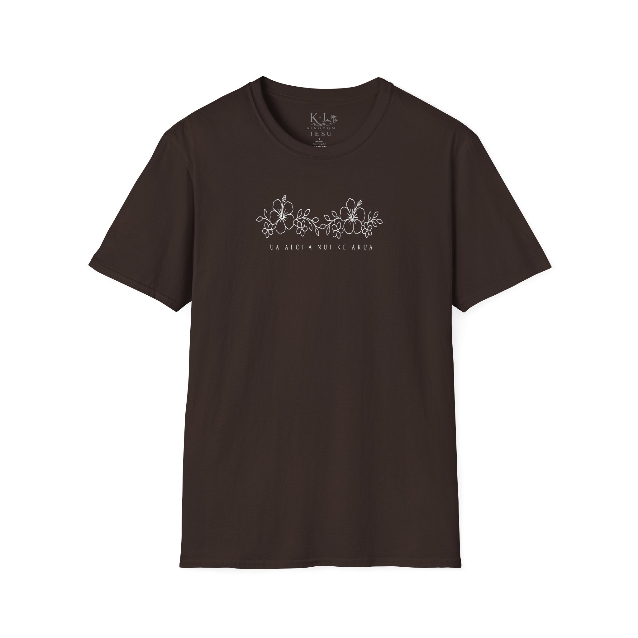 'Ua Aloha Nui ke Akua' — For God So Loved | Kingdom of Iesu Tee