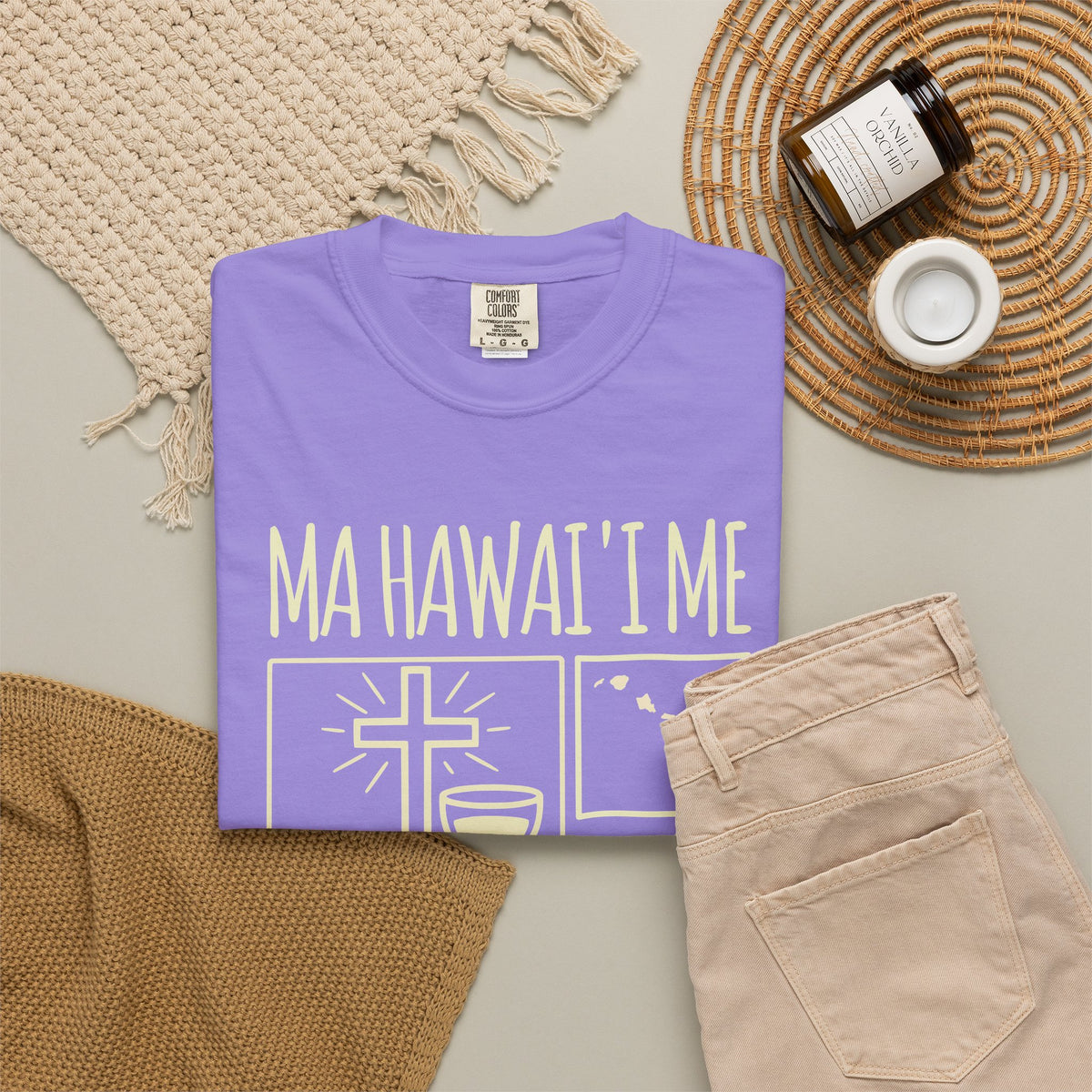"Ma Hawaiʻi Me Ma Ka Lani" — In Hawaiʻi As It Is In Heaven | Kingdom of Iesu Tee