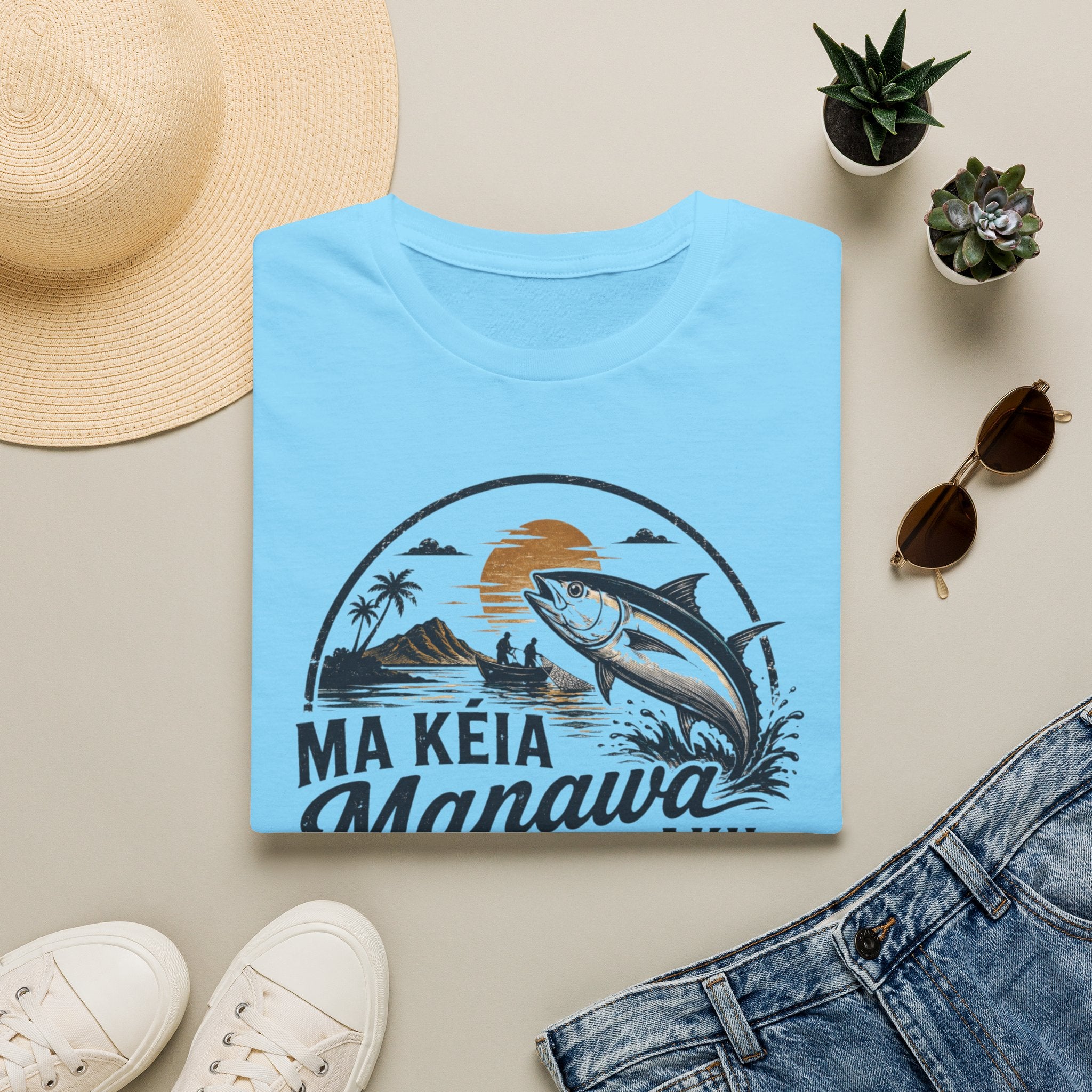 "E Lawaiʻa ʻOe i Nā Kānaka" — Fishers of Men | Kingdom of Iesu Streetwear Tee