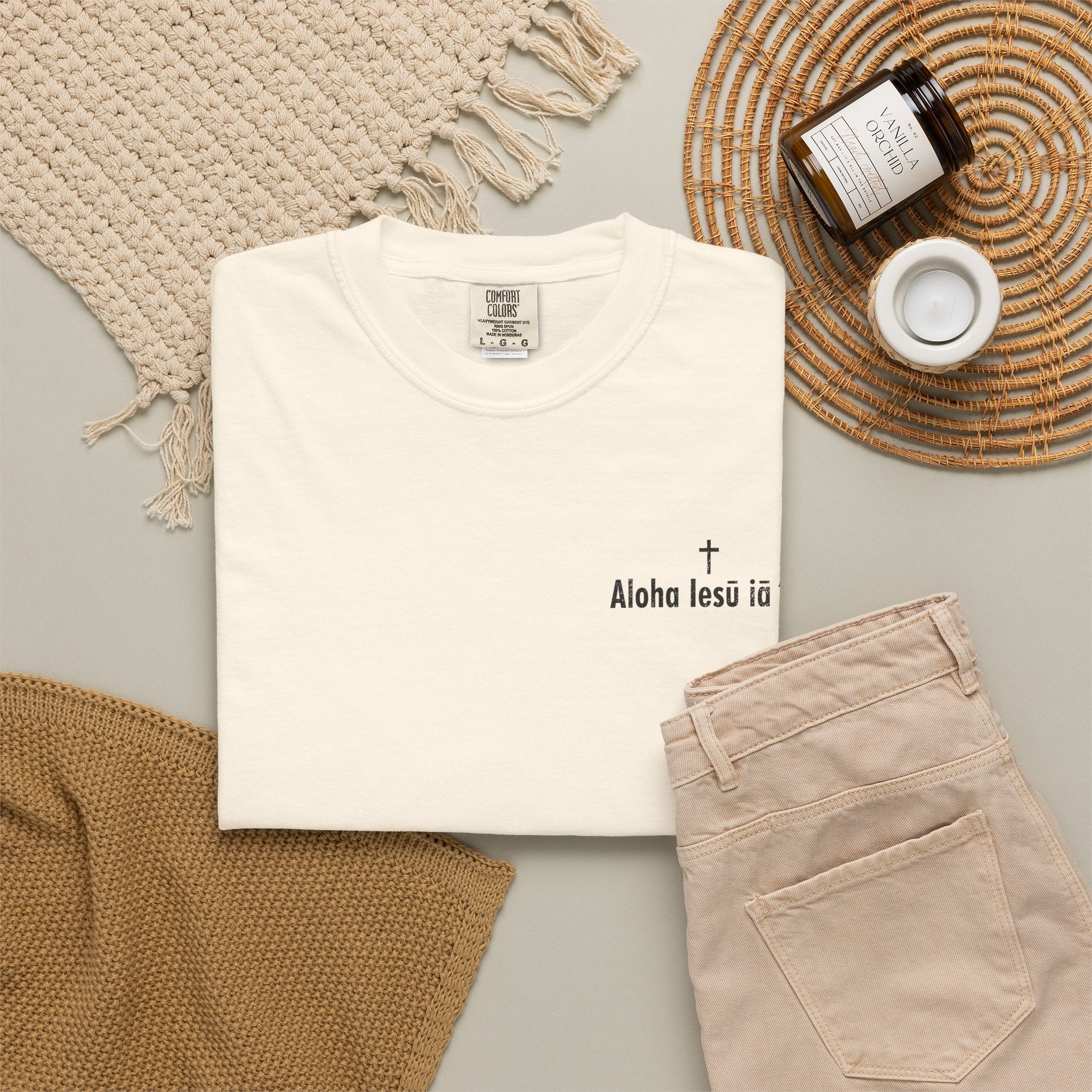 Christian T-Shirt | Aloha Iesu Ia ʻOe | Jesus Loves You in Hawaiian | Kingdom of Iesu