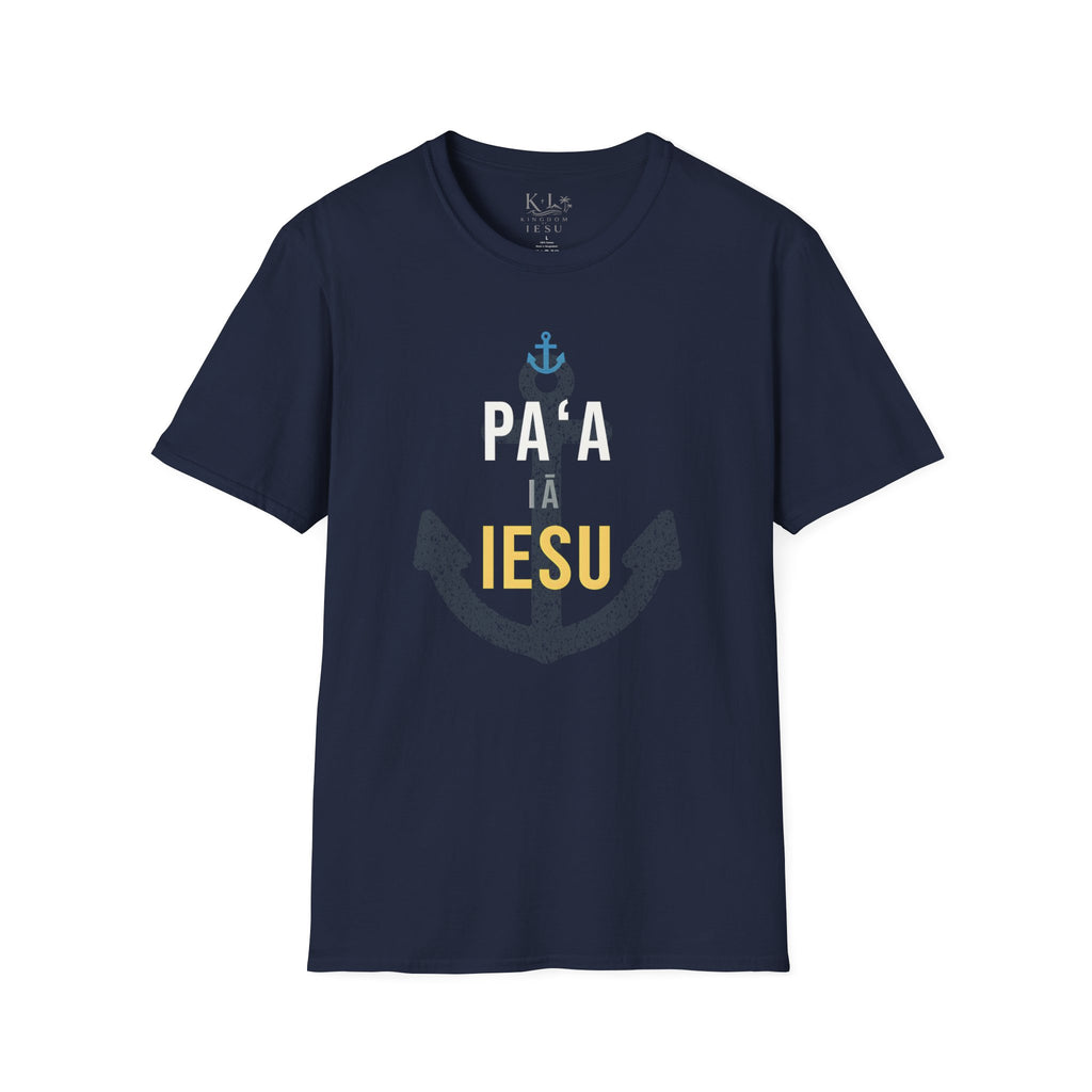 Paʻa iā Iesu — Anchored in Jesus T-Shirt