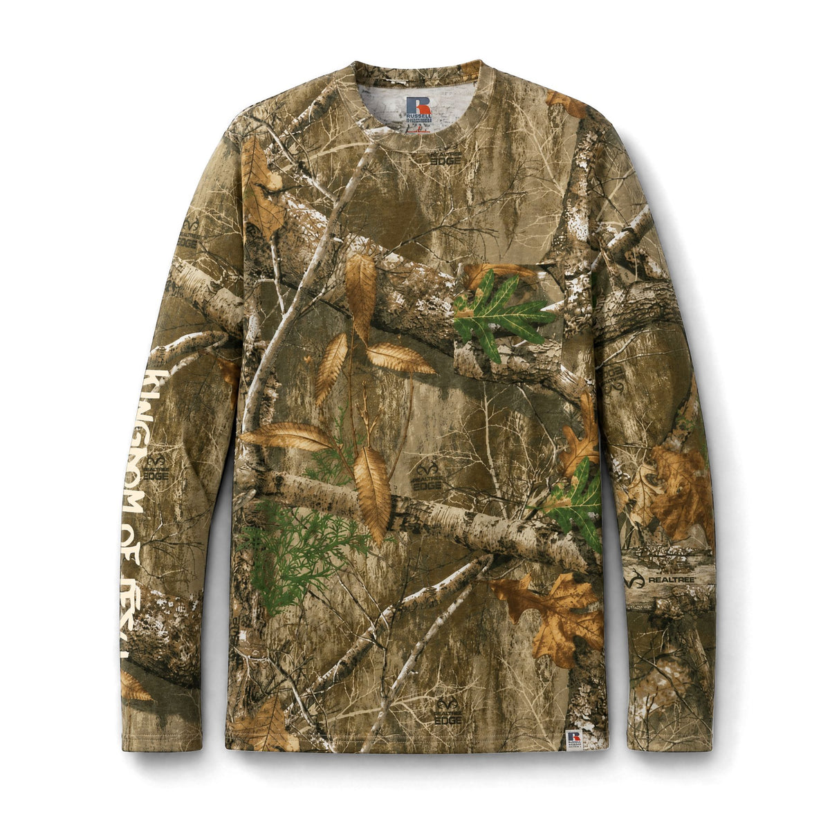 "Keiki A Ke Akua" — Child of God | Kingdom of Iesu Camo Long Sleeve Tee
