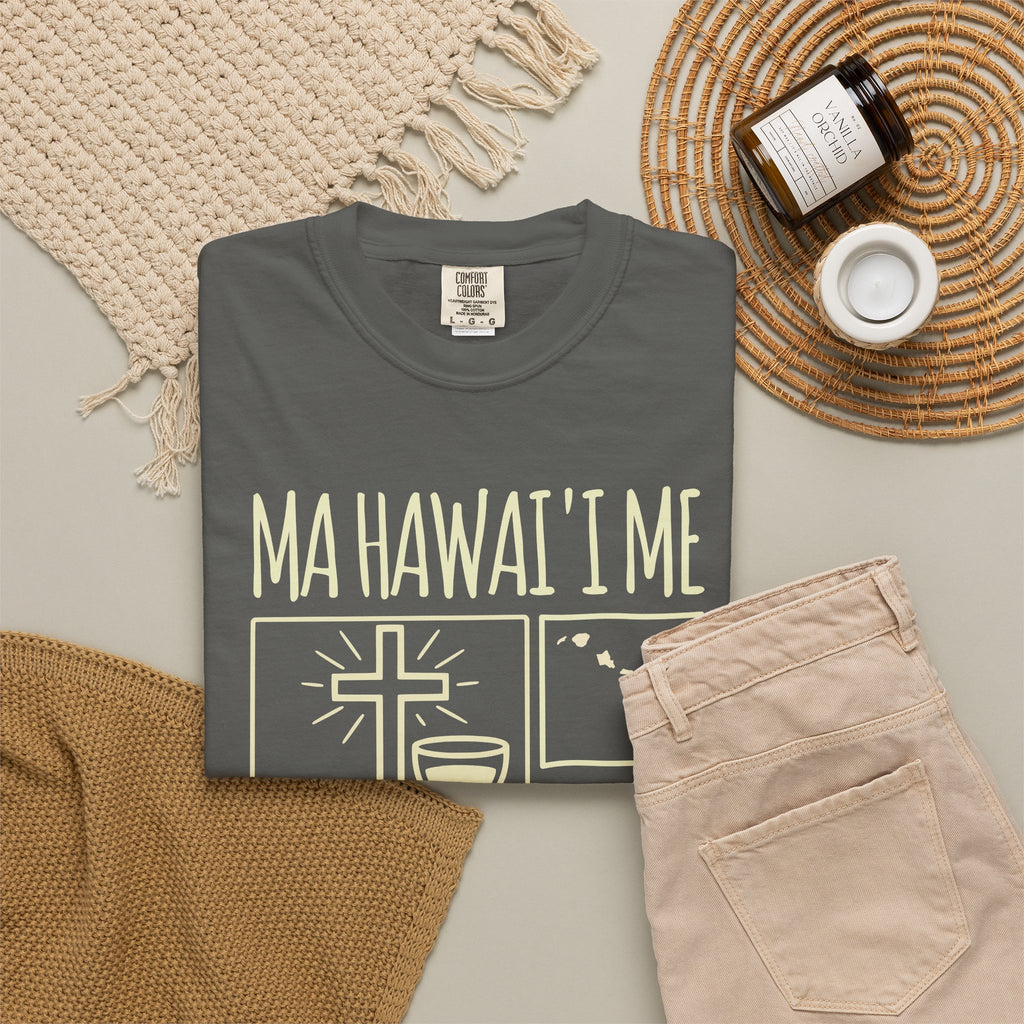 "Ma Hawaiʻi Me Ma Ka Lani" — In Hawaiʻi As It Is In Heaven | Kingdom of Iesu Tee