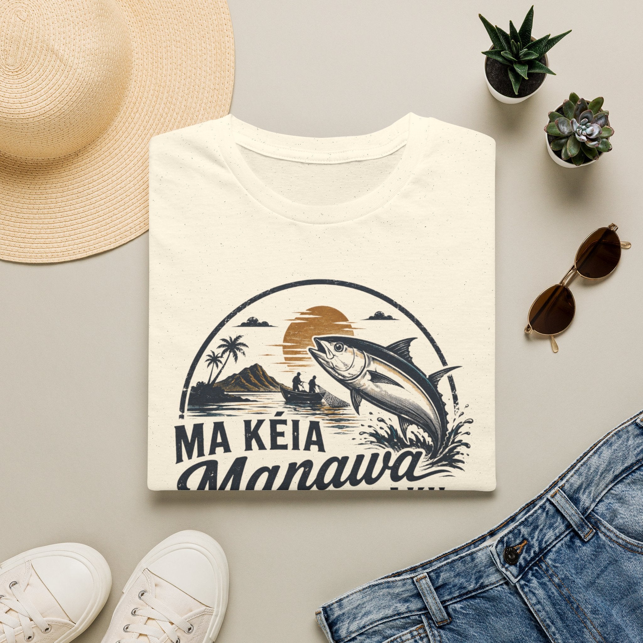 "E Lawaiʻa ʻOe i Nā Kānaka" — Fishers of Men | Kingdom of Iesu Streetwear Tee