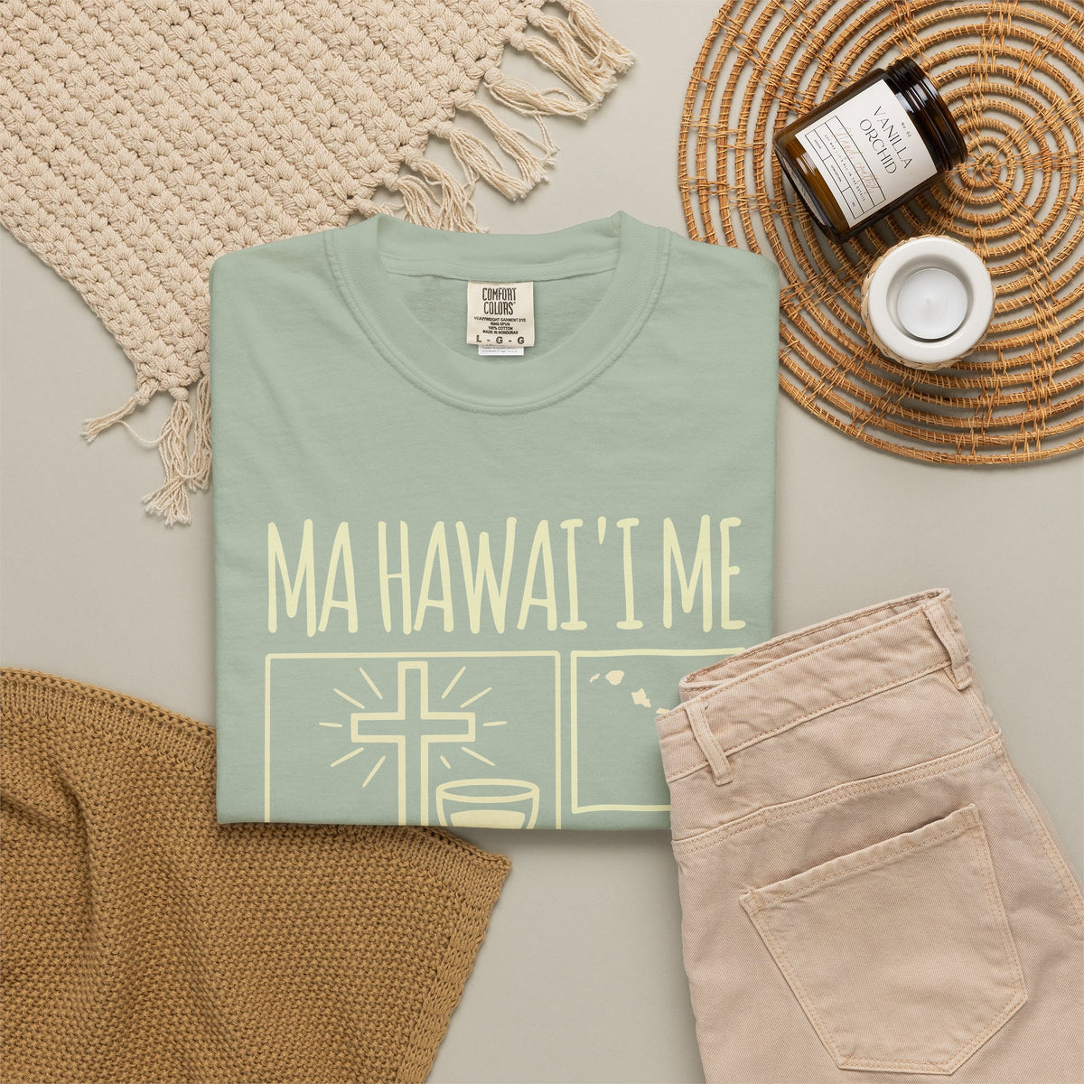 "Ma Hawaiʻi Me Ma Ka Lani" — In Hawaiʻi As It Is In Heaven | Kingdom of Iesu Tee