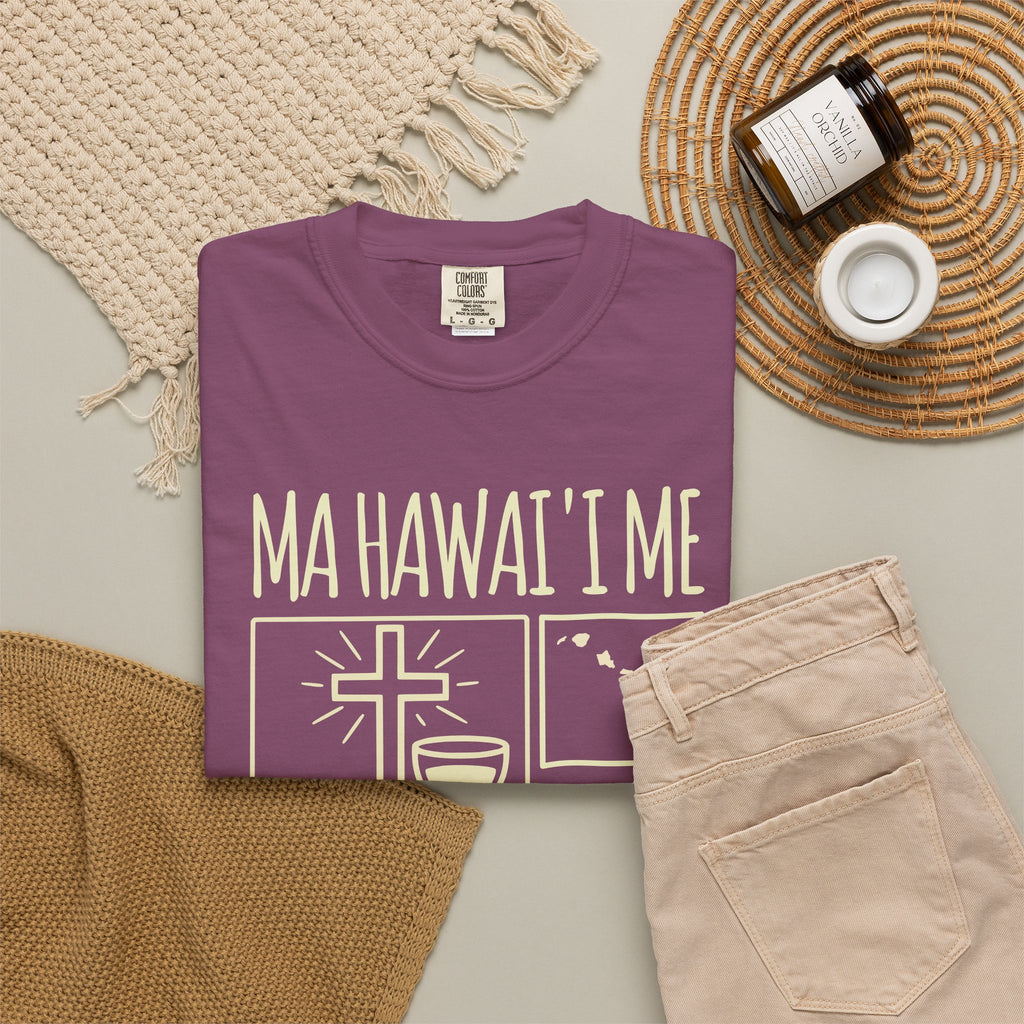 "Ma Hawaiʻi Me Ma Ka Lani" — In Hawaiʻi As It Is In Heaven | Kingdom of Iesu Tee