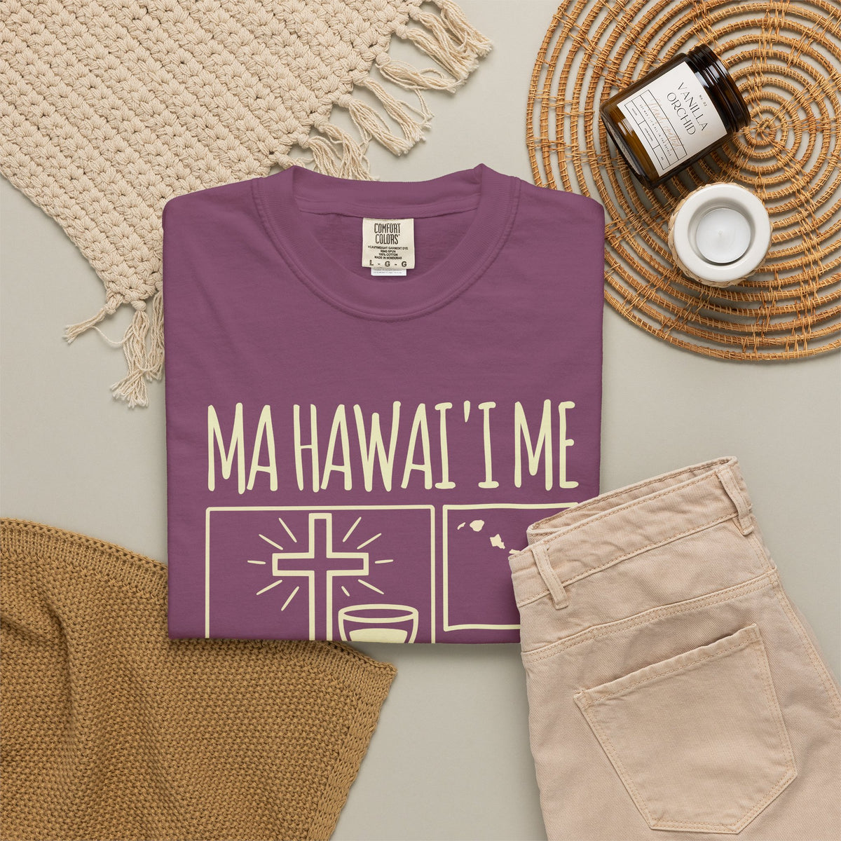 "Ma Hawaiʻi Me Ma Ka Lani" — In Hawaiʻi As It Is In Heaven | Kingdom of Iesu Tee