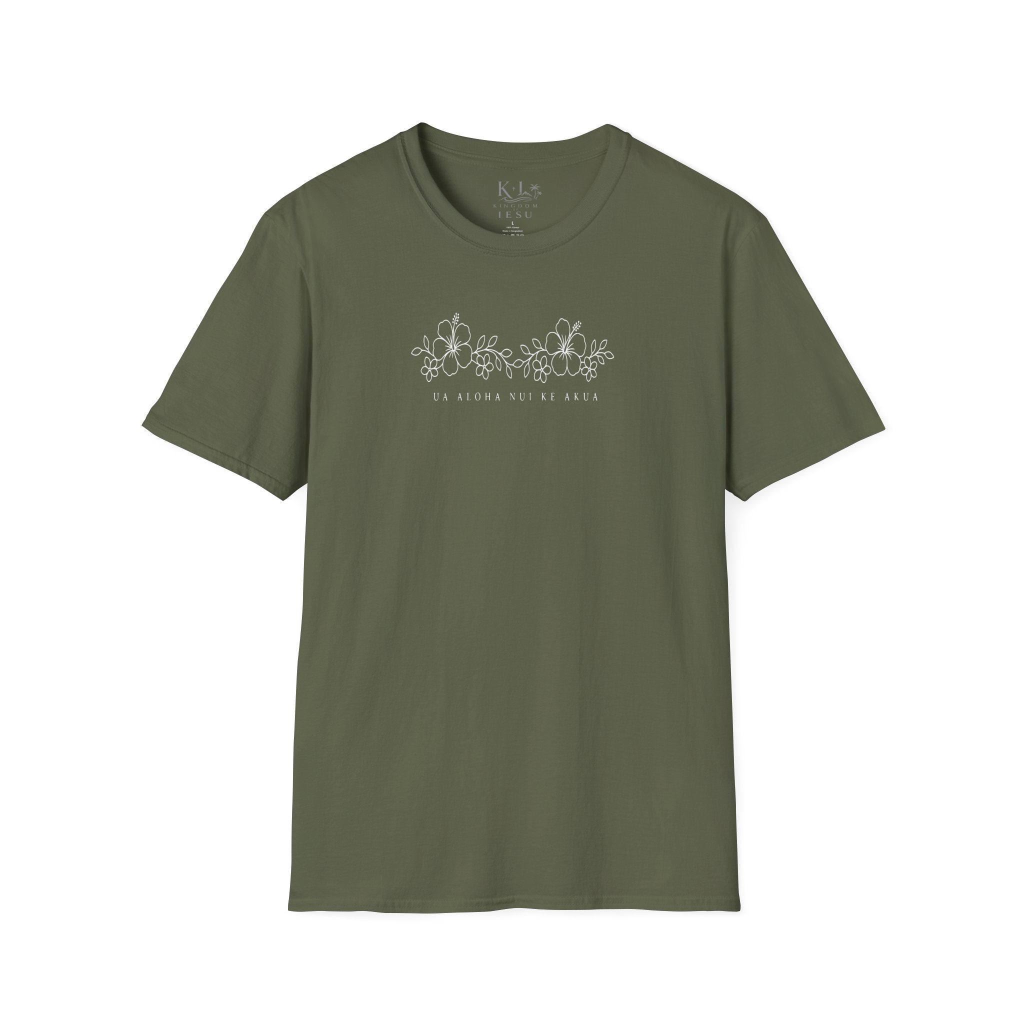 'Ua Aloha Nui ke Akua' — For God So Loved | Kingdom of Iesu Tee