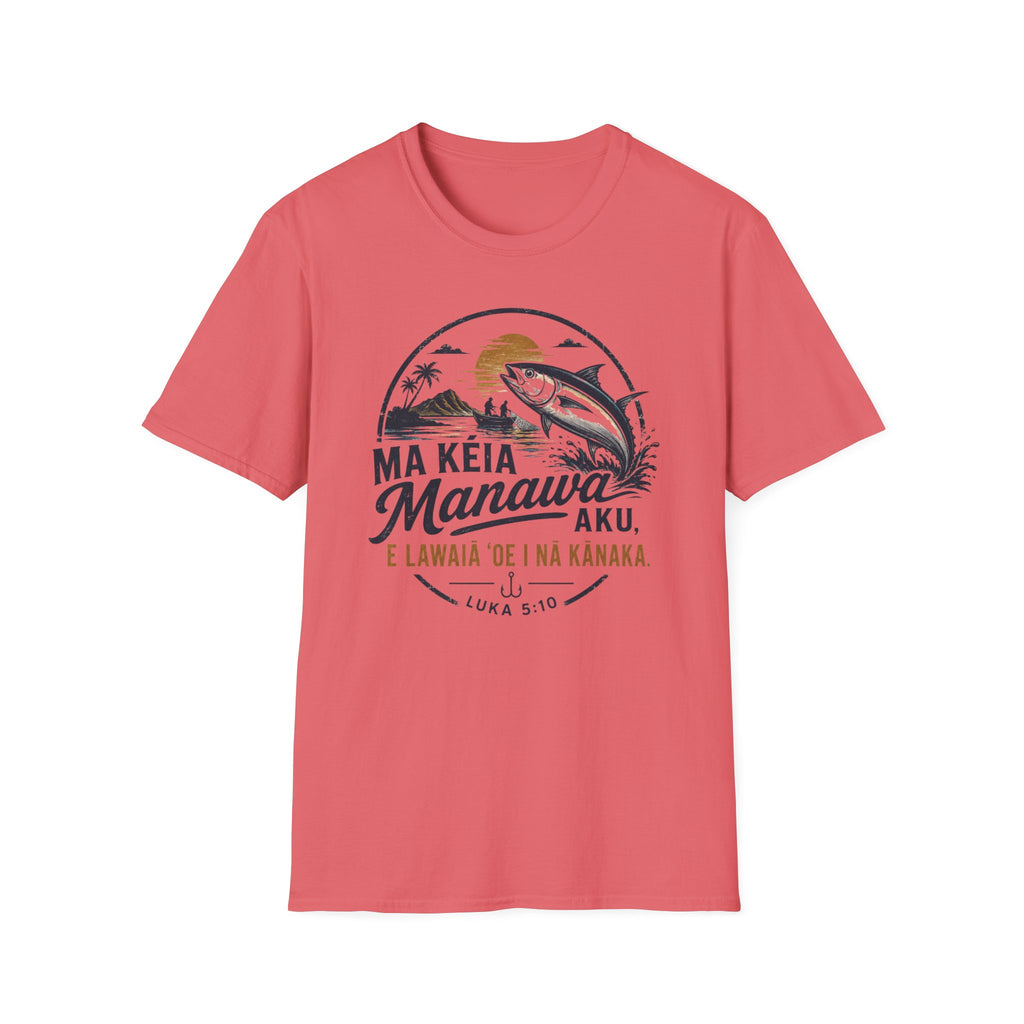 "E Lawaiʻa ʻOe i Nā Kānaka" — Fishers of Men | Kingdom of Iesu Streetwear Tee