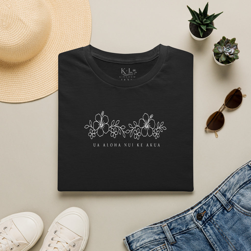 'Ua Aloha Nui ke Akua' — For God So Loved | Kingdom of Iesu Tee