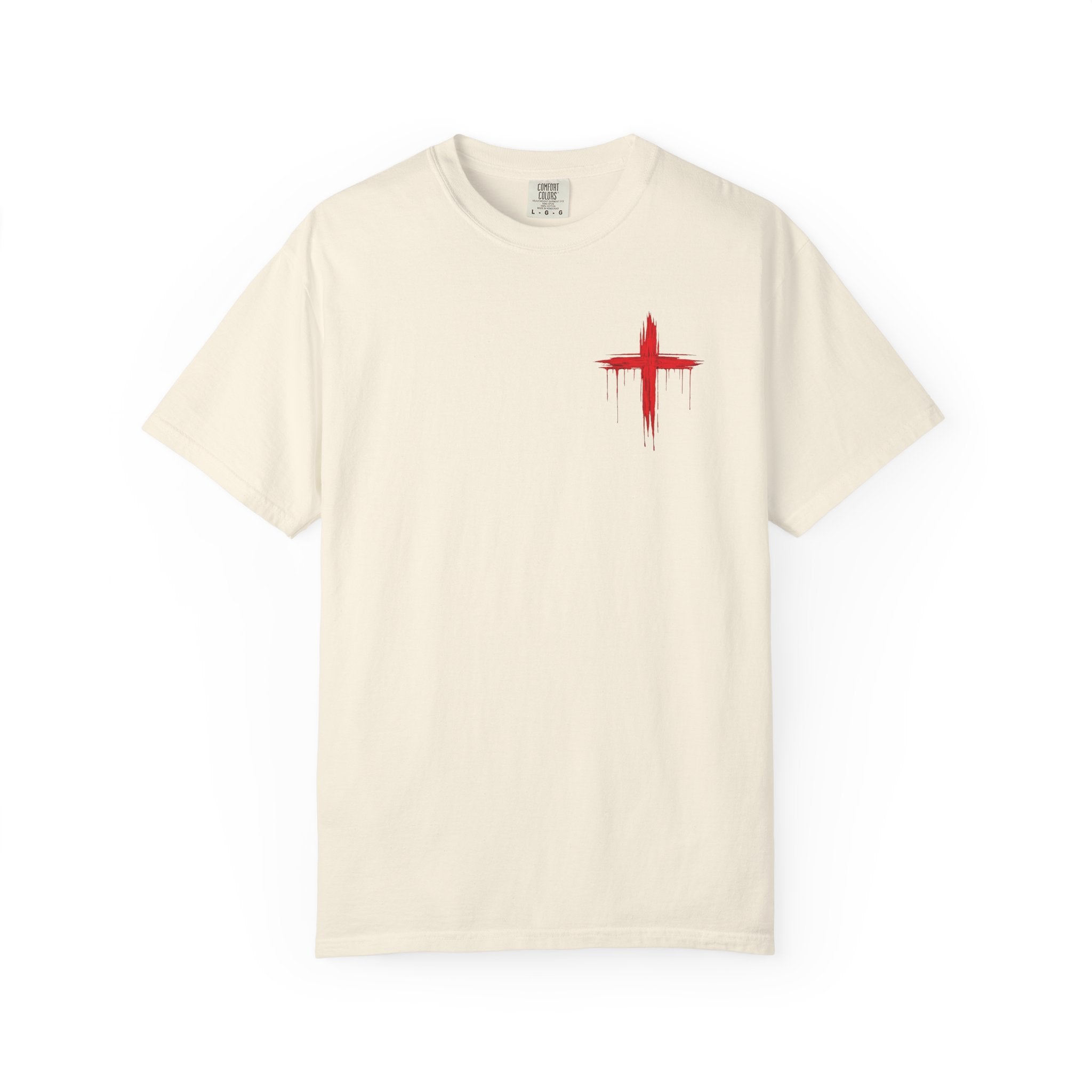 "Ke Koko Wale Nō o Iesu" — (Only By The Blood of Jesus) Christian Cross T-Shirt