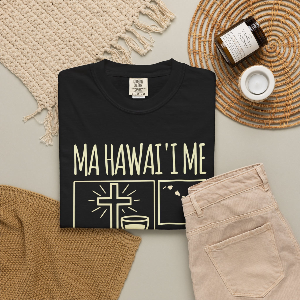 "Ma Hawaiʻi Me Ma Ka Lani" — In Hawaiʻi As It Is In Heaven | Kingdom of Iesu Tee