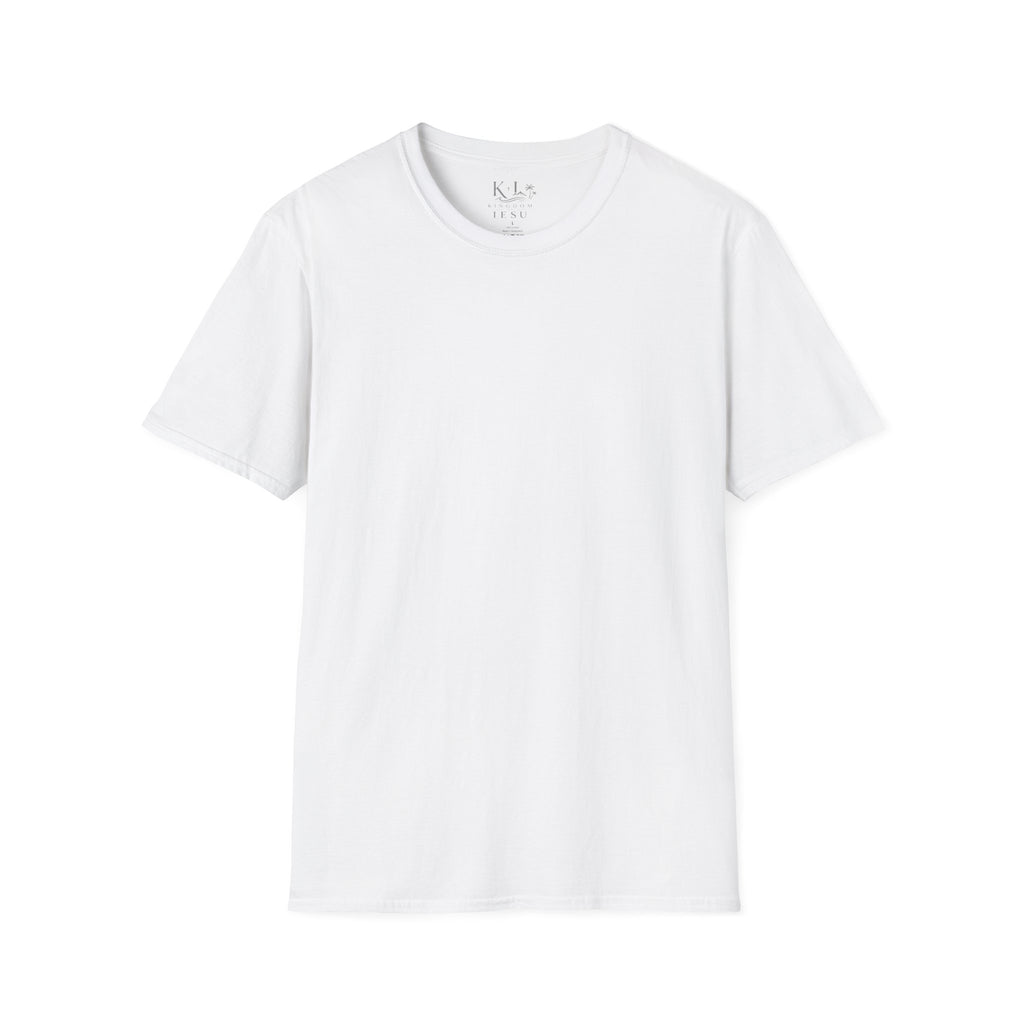 "IESU Tee — Minimal Back Print with Left Chest Logo | Kingdom of Iesu"