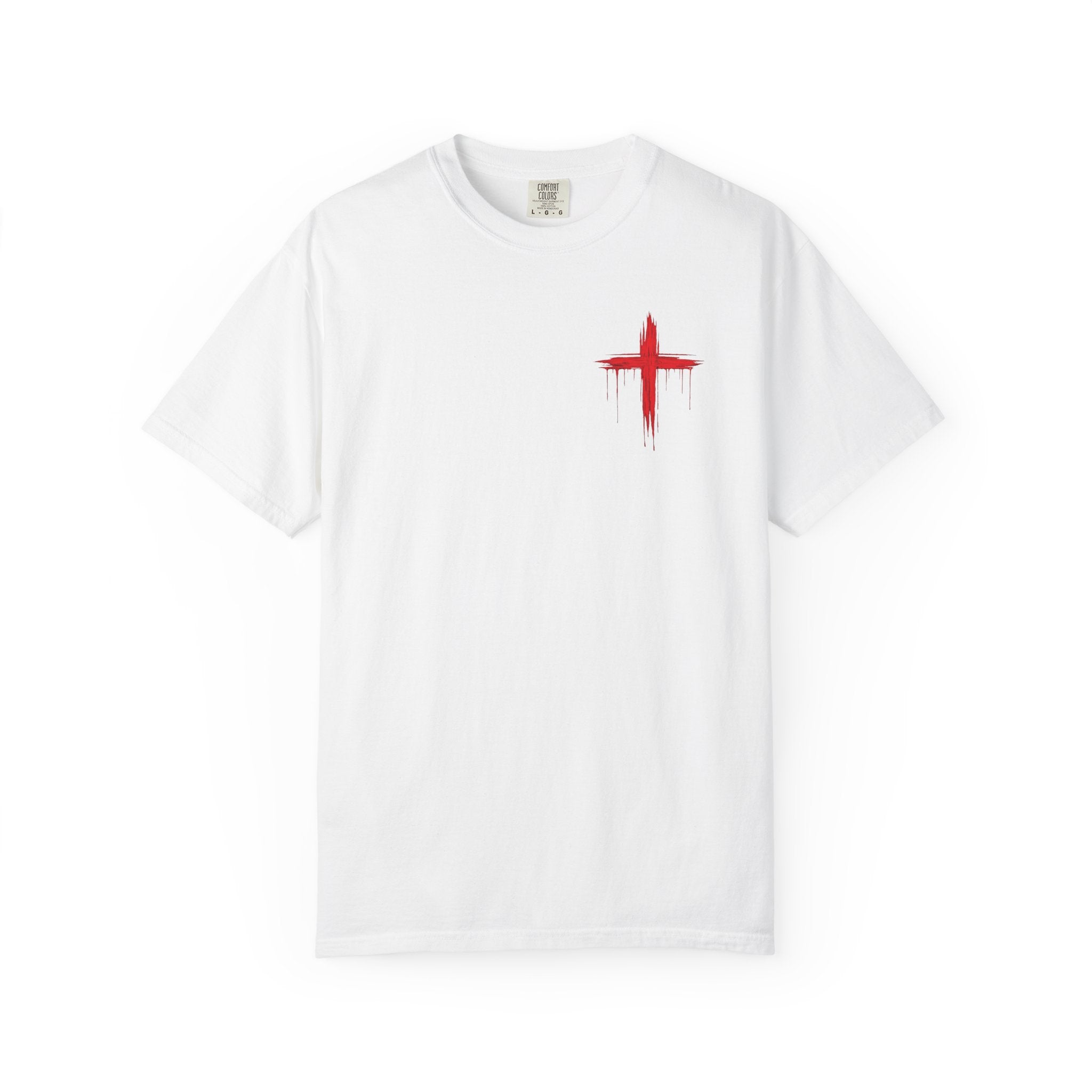 "Ke Koko Wale Nō o Iesu" — (Only By The Blood of Jesus) Christian Cross T-Shirt