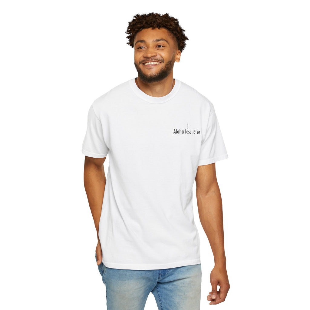 Christian T-Shirt | Aloha Iesu Ia ʻOe | Jesus Loves You in Hawaiian | Kingdom of Iesu