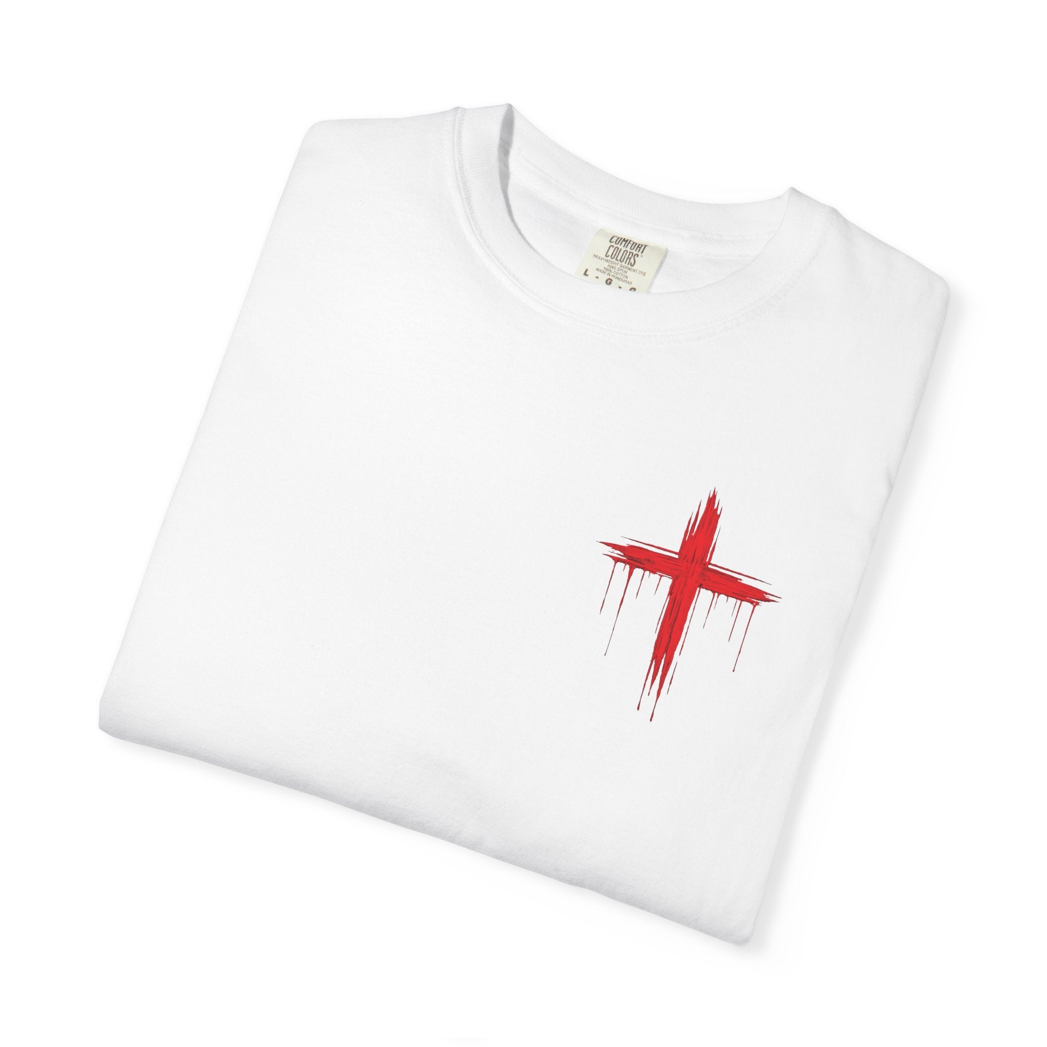 "Ke Koko Wale Nō o Iesu" — (Only By The Blood of Jesus) Christian Cross T-Shirt