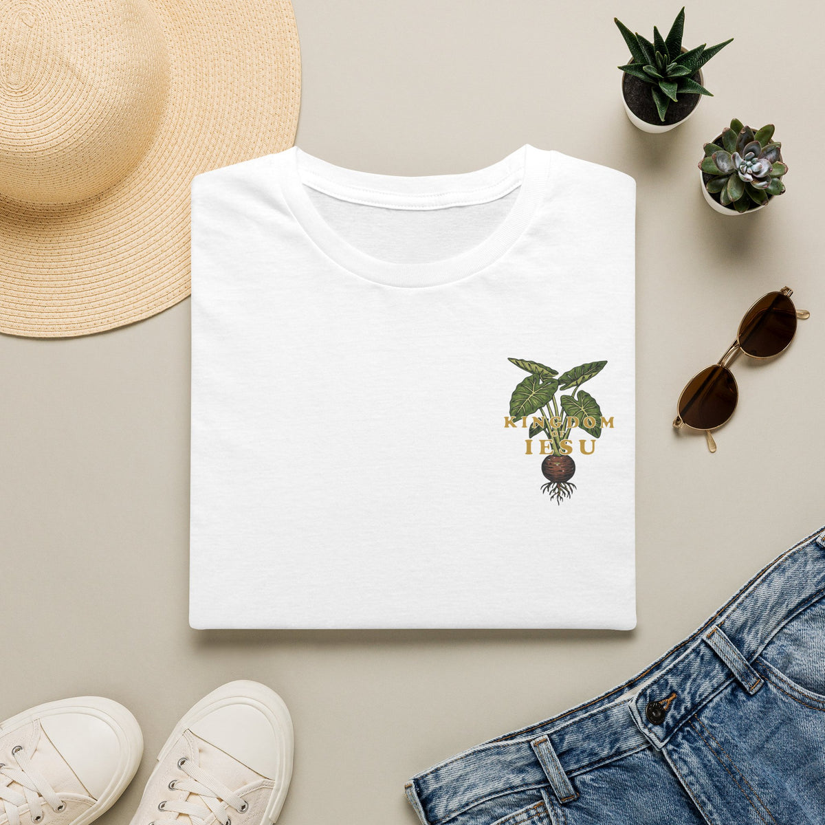 "Iesu, ʻOhana, ʻĀina" — Jesus, Family, Land | Kingdom of Iesu Tee