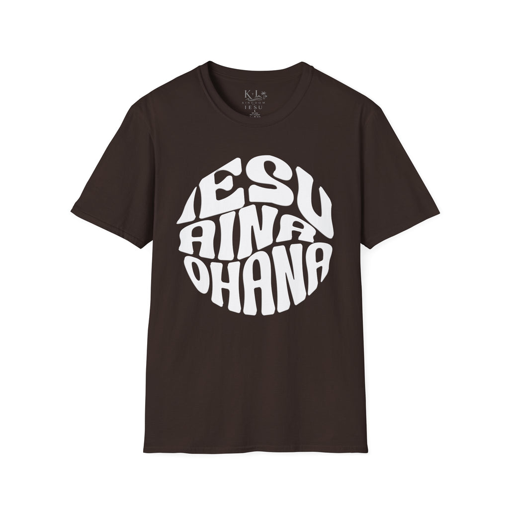 'Iesu Ohana Aina' (Jesus Family Land) T-Shirt