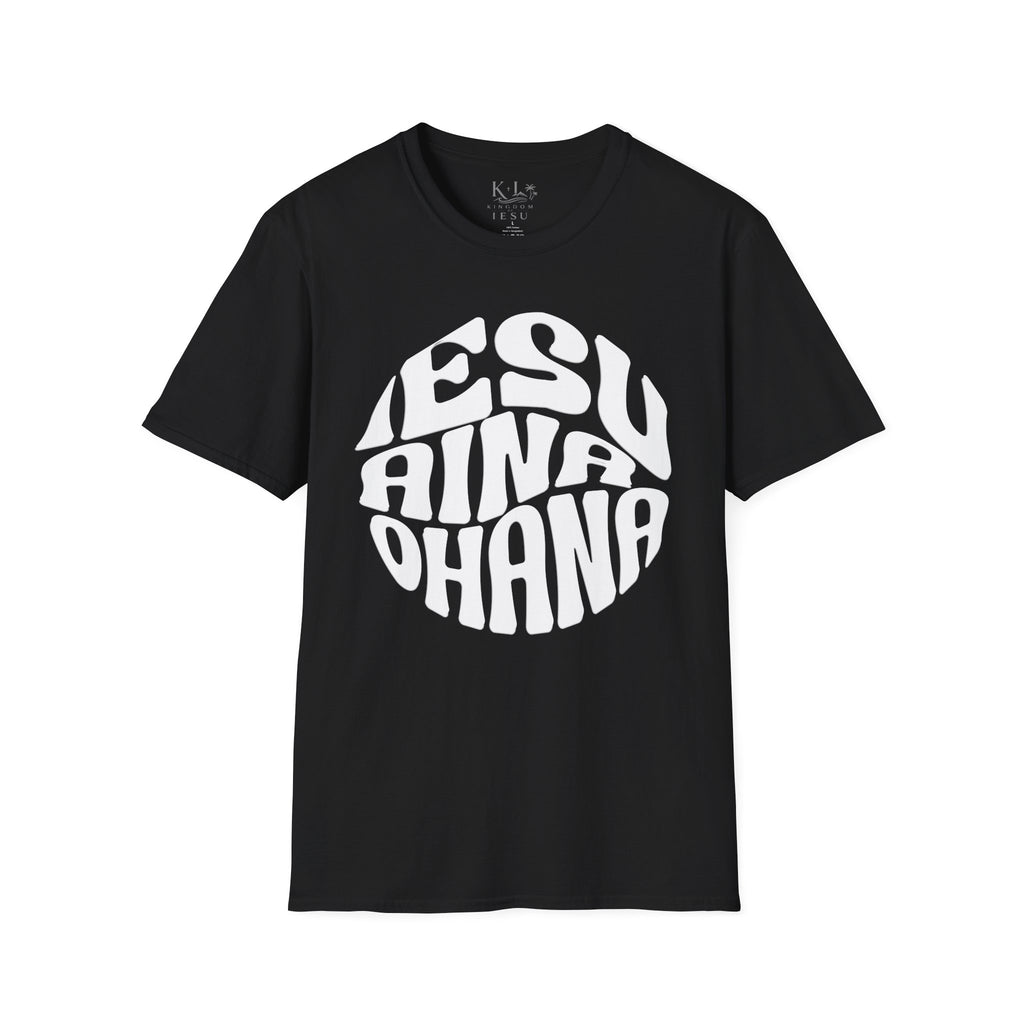 'Iesu Ohana Aina' (Jesus Family Land) T-Shirt