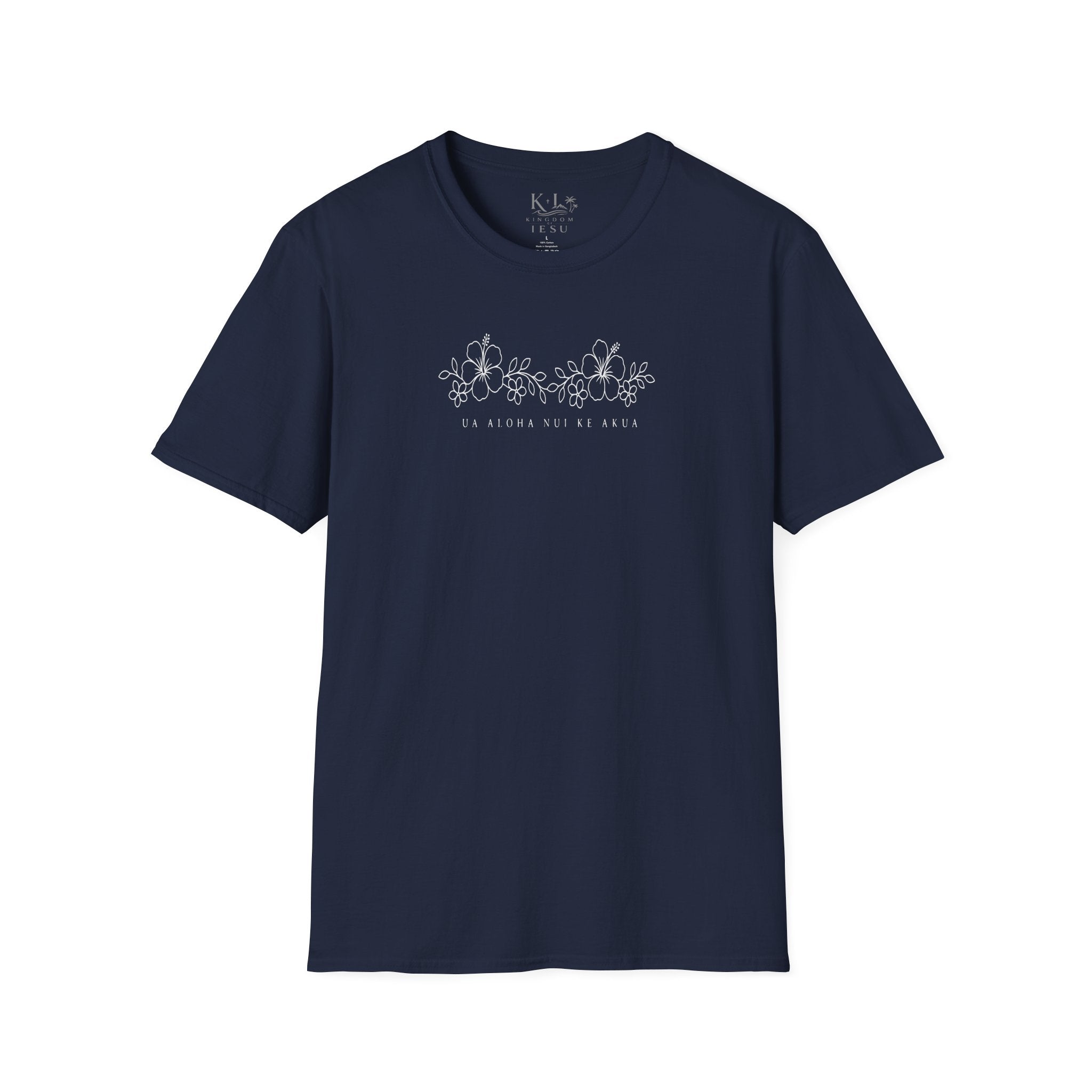 'Ua Aloha Nui ke Akua' — For God So Loved | Kingdom of Iesu Tee