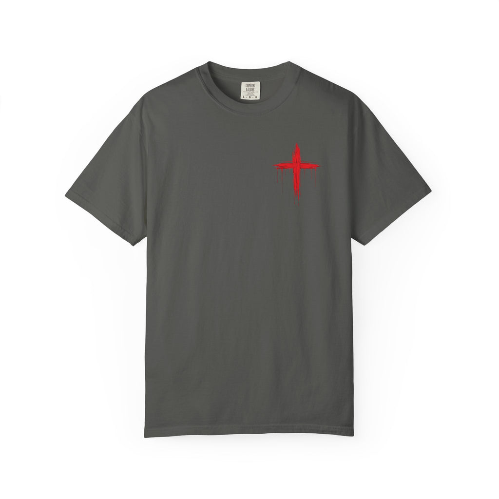 "Ke Koko Wale Nō o Iesu" — (Only By The Blood of Jesus) Christian Cross T-Shirt