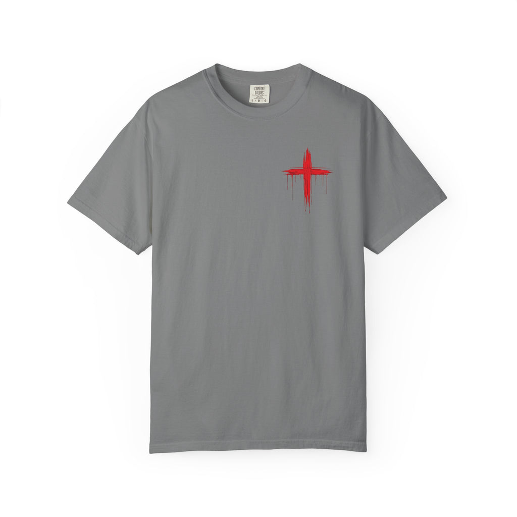 "Ke Koko Wale Nō o Iesu" — (Only By The Blood of Jesus) Christian Cross T-Shirt
