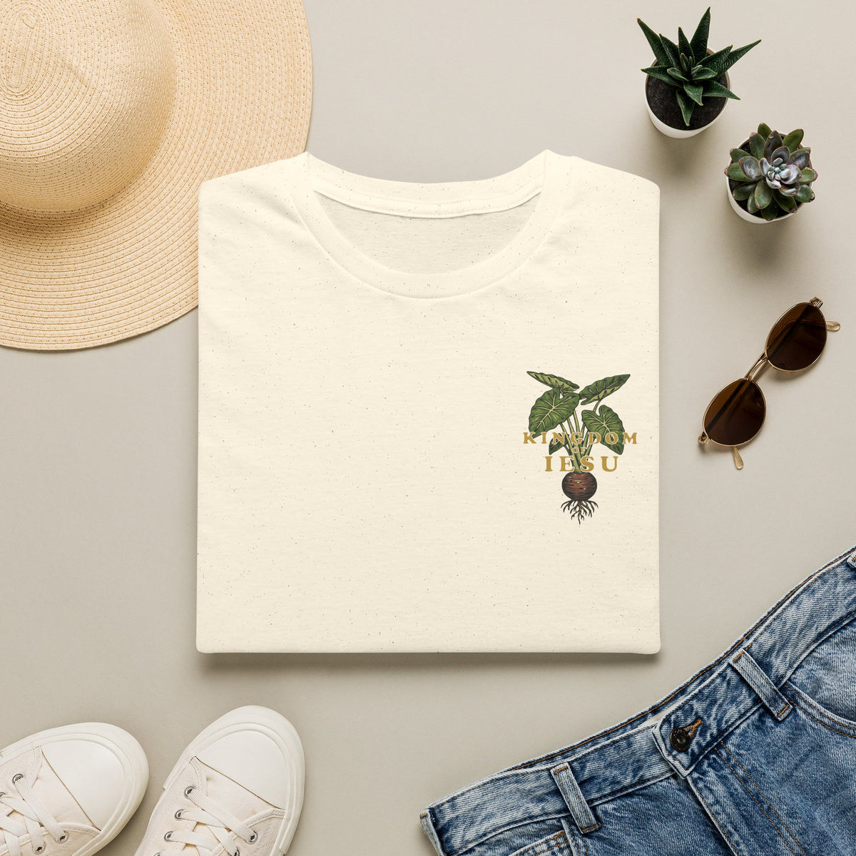 "Iesu, ʻOhana, ʻĀina" — Jesus, Family, Land | Kingdom of Iesu Tee