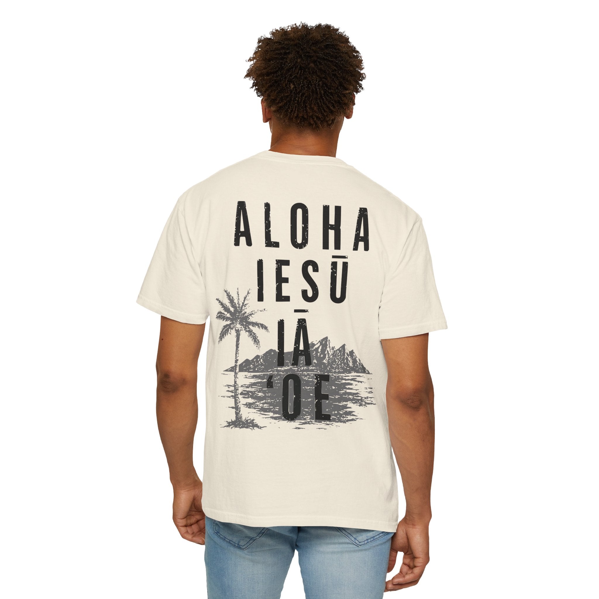 Christian T-Shirt | Aloha Iesu Ia ʻOe | Jesus Loves You in Hawaiian | Kingdom of Iesu