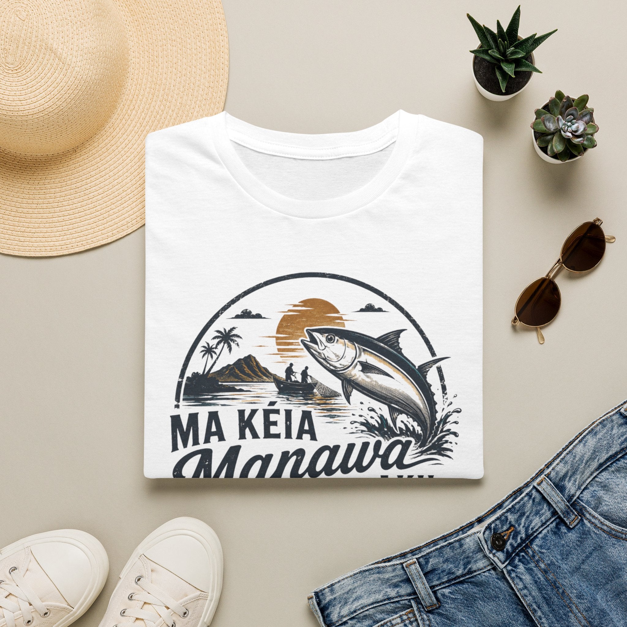 "E Lawaiʻa ʻOe i Nā Kānaka" — Fishers of Men | Kingdom of Iesu Streetwear Tee