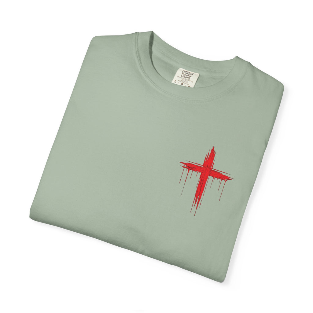"Ke Koko Wale Nō o Iesu" — (Only By The Blood of Jesus) Christian Cross T-Shirt