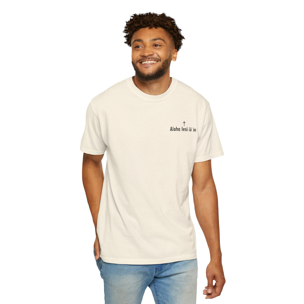 Christian T-Shirt | Aloha Iesu Ia ʻOe | Jesus Loves You in Hawaiian | Kingdom of Iesu