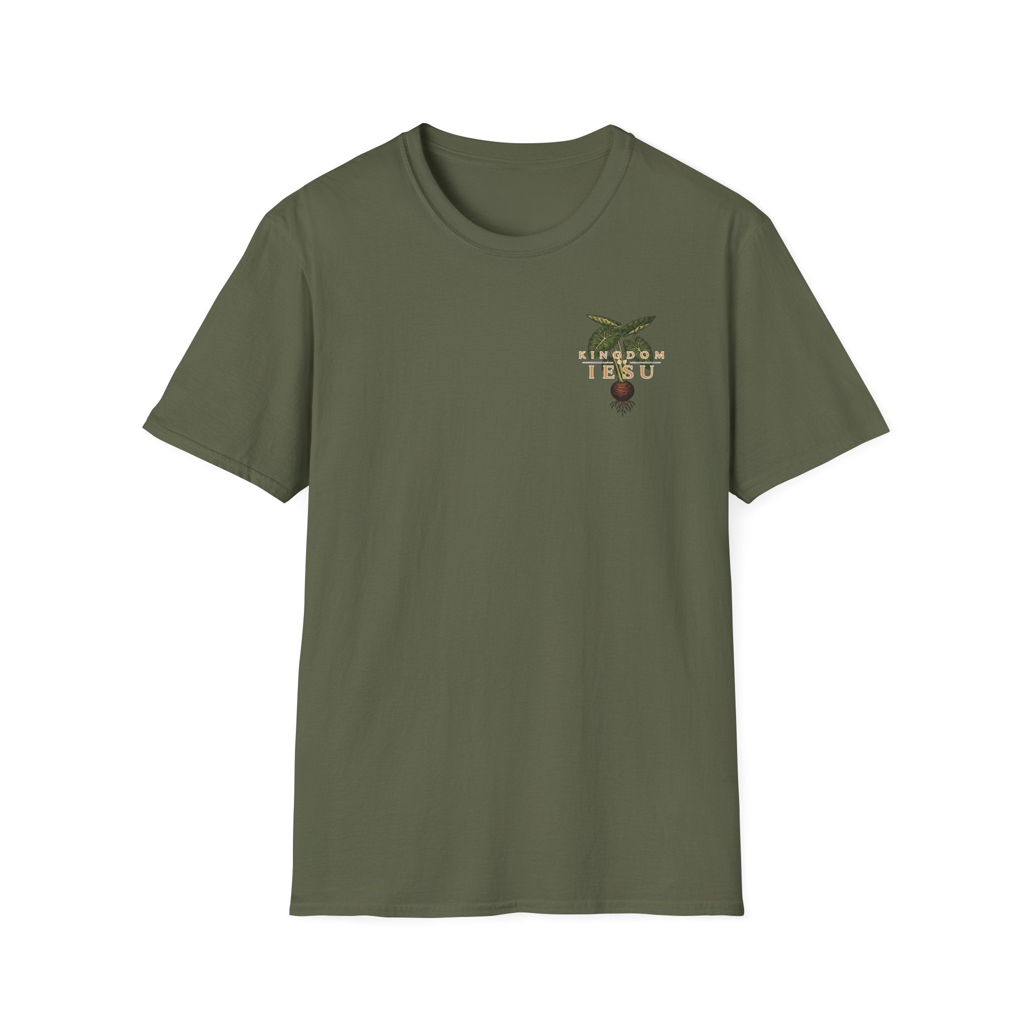 Iesu Ohana Aina T-Shirt — 'Jesus, Family, Land' Hawaiian Faith Tee