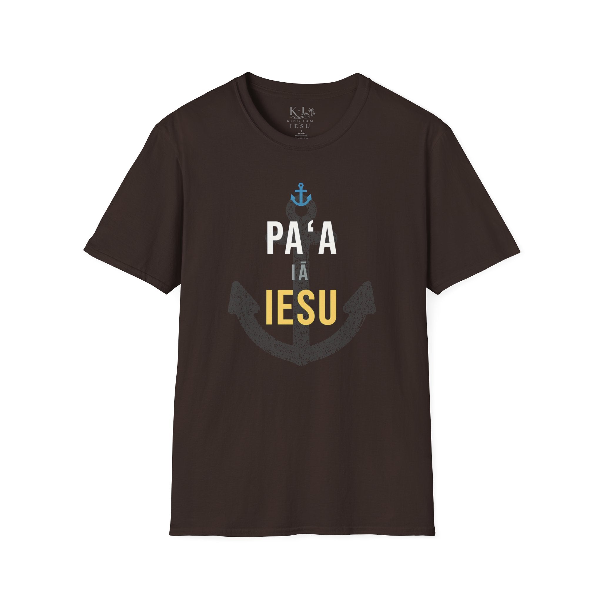 Paʻa iā Iesu — Anchored in Jesus T-Shirt