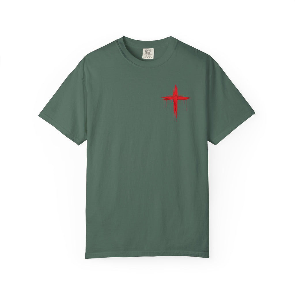 "Ke Koko Wale Nō o Iesu" — (Only By The Blood of Jesus) Christian Cross T-Shirt
