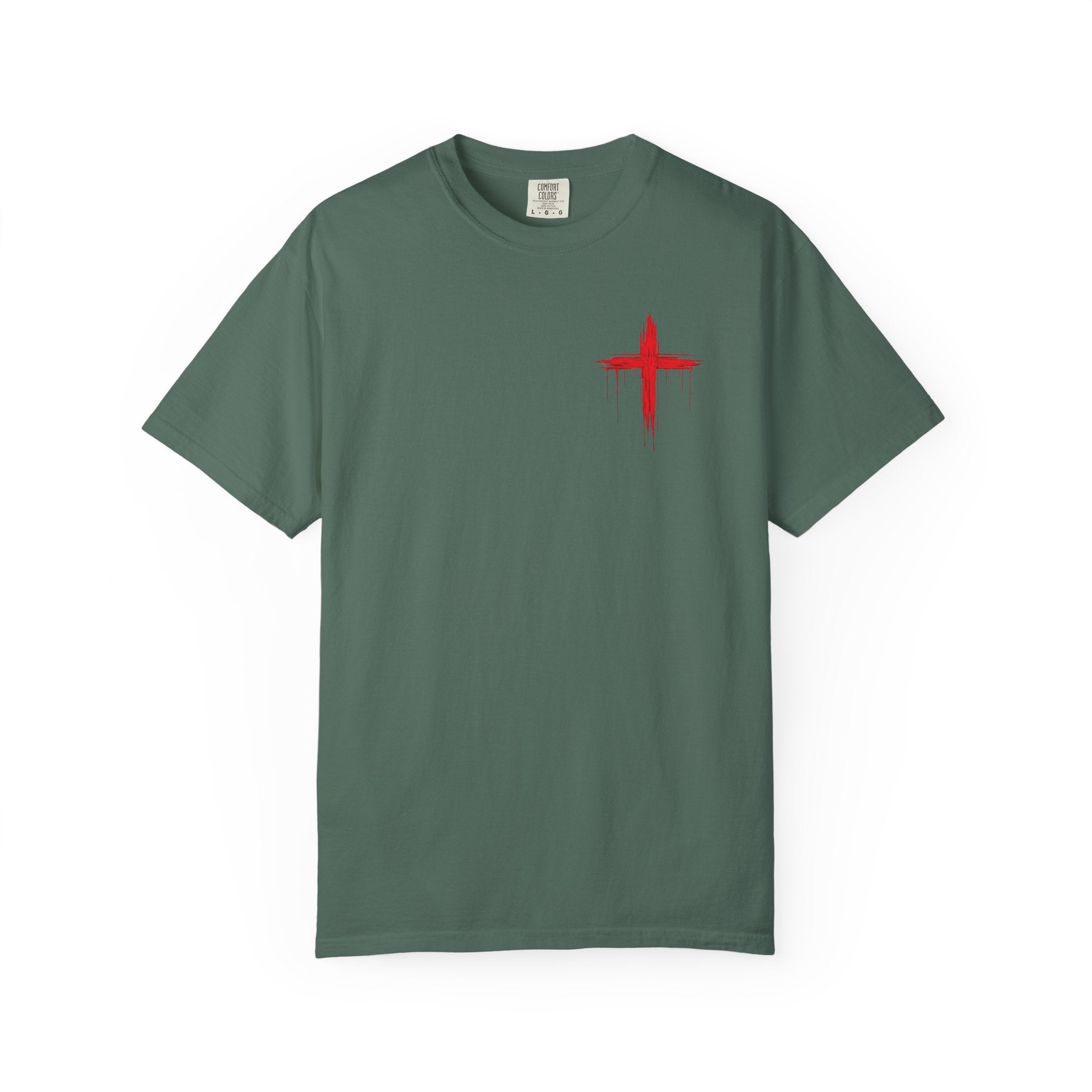 "Ke Koko Wale Nō o Iesu" — (Only By The Blood of Jesus) Christian Cross T-Shirt