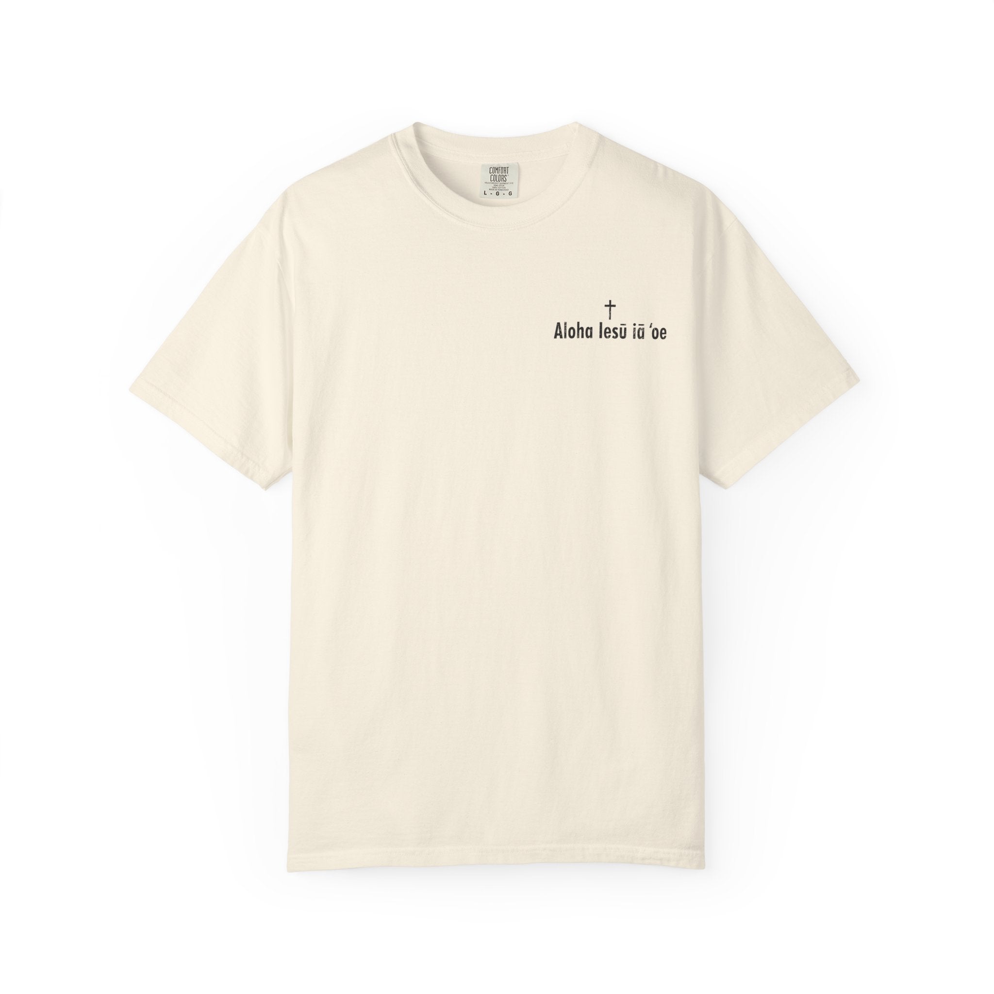 Christian T-Shirt | Aloha Iesu Ia ʻOe | Jesus Loves You in Hawaiian | Kingdom of Iesu