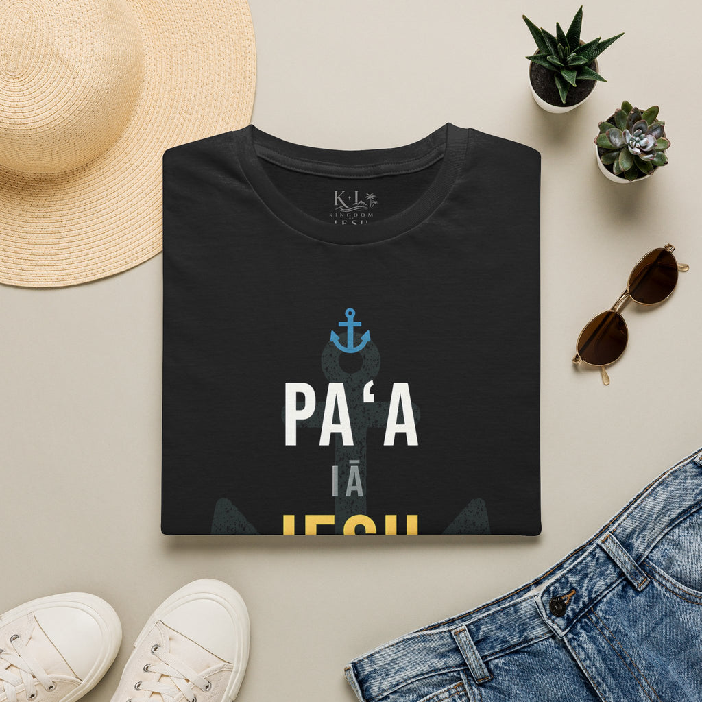 Paʻa iā Iesu — Anchored in Jesus T-Shirt