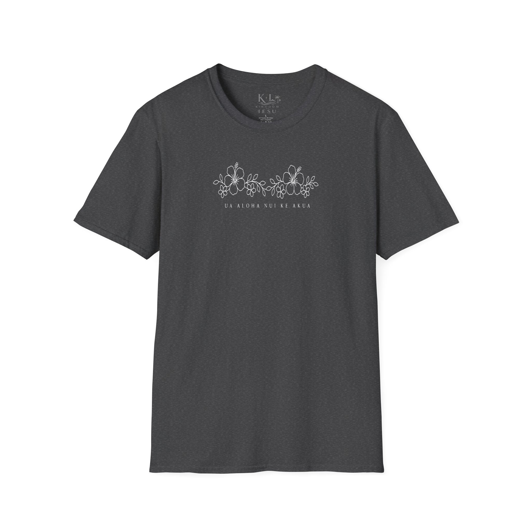 'Ua Aloha Nui ke Akua' — For God So Loved | Kingdom of Iesu Tee