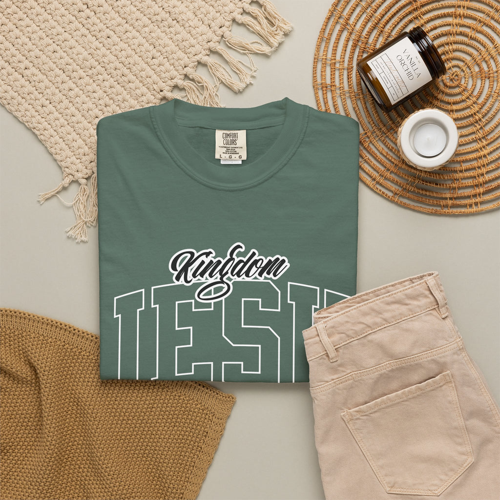 “Your Kingdom Come. Your Will Be Done. On Earth As It Is In Heaven.” Kingdom o Iesu Tee