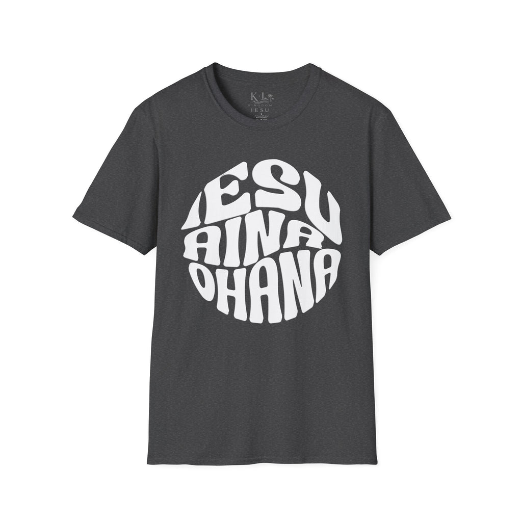'Iesu Ohana Aina' (Jesus Family Land) T-Shirt