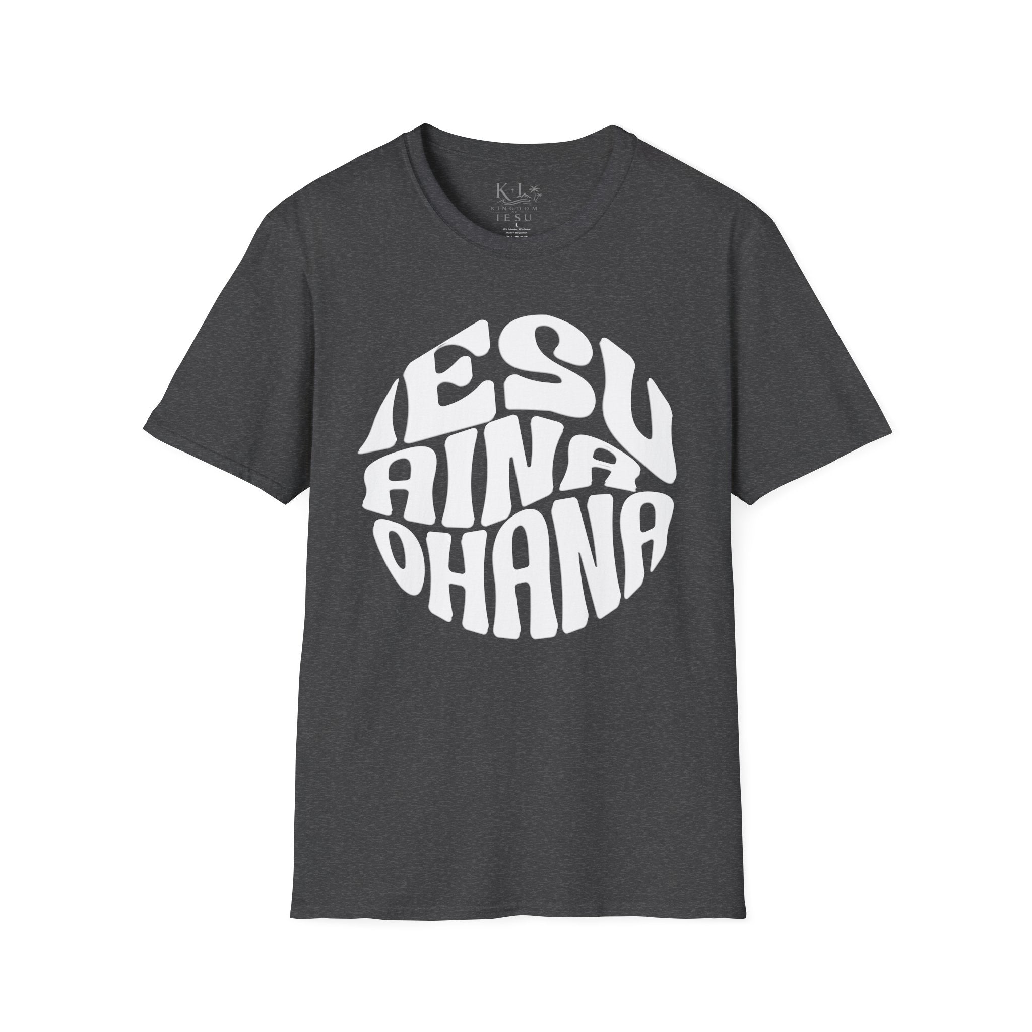 'Iesu Ohana Aina' (Jesus Family Land) T-Shirt