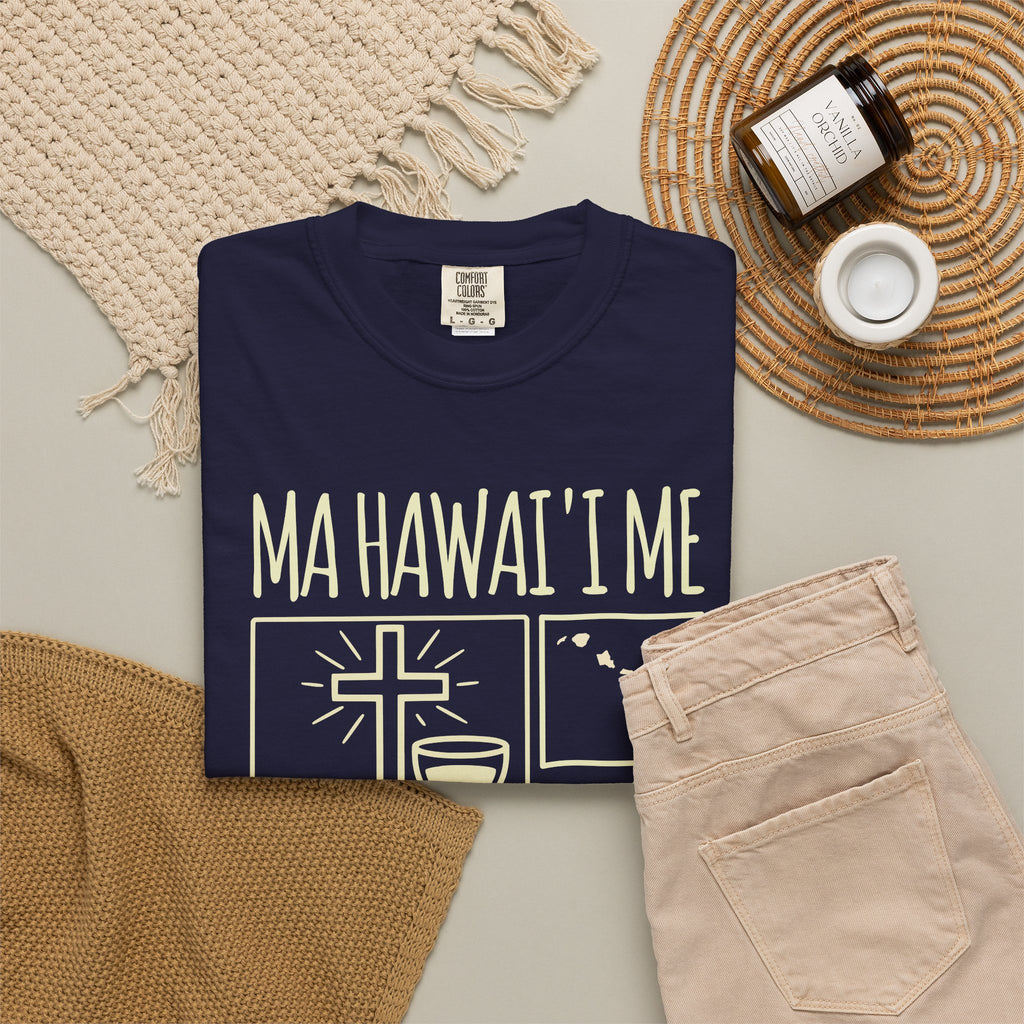 "Ma Hawaiʻi Me Ma Ka Lani" — In Hawaiʻi As It Is In Heaven | Kingdom of Iesu Tee