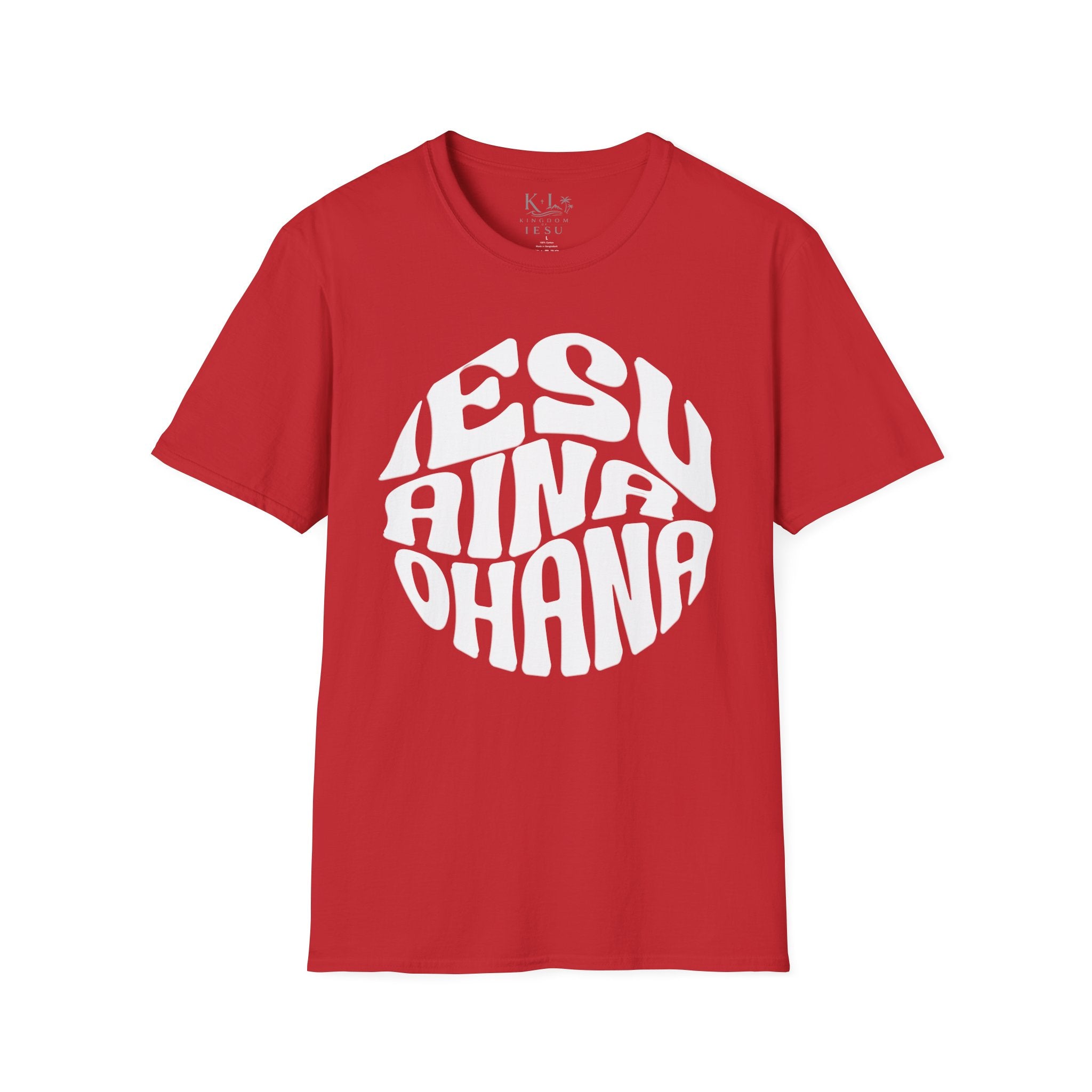 'Iesu Ohana Aina' (Jesus Family Land) T-Shirt